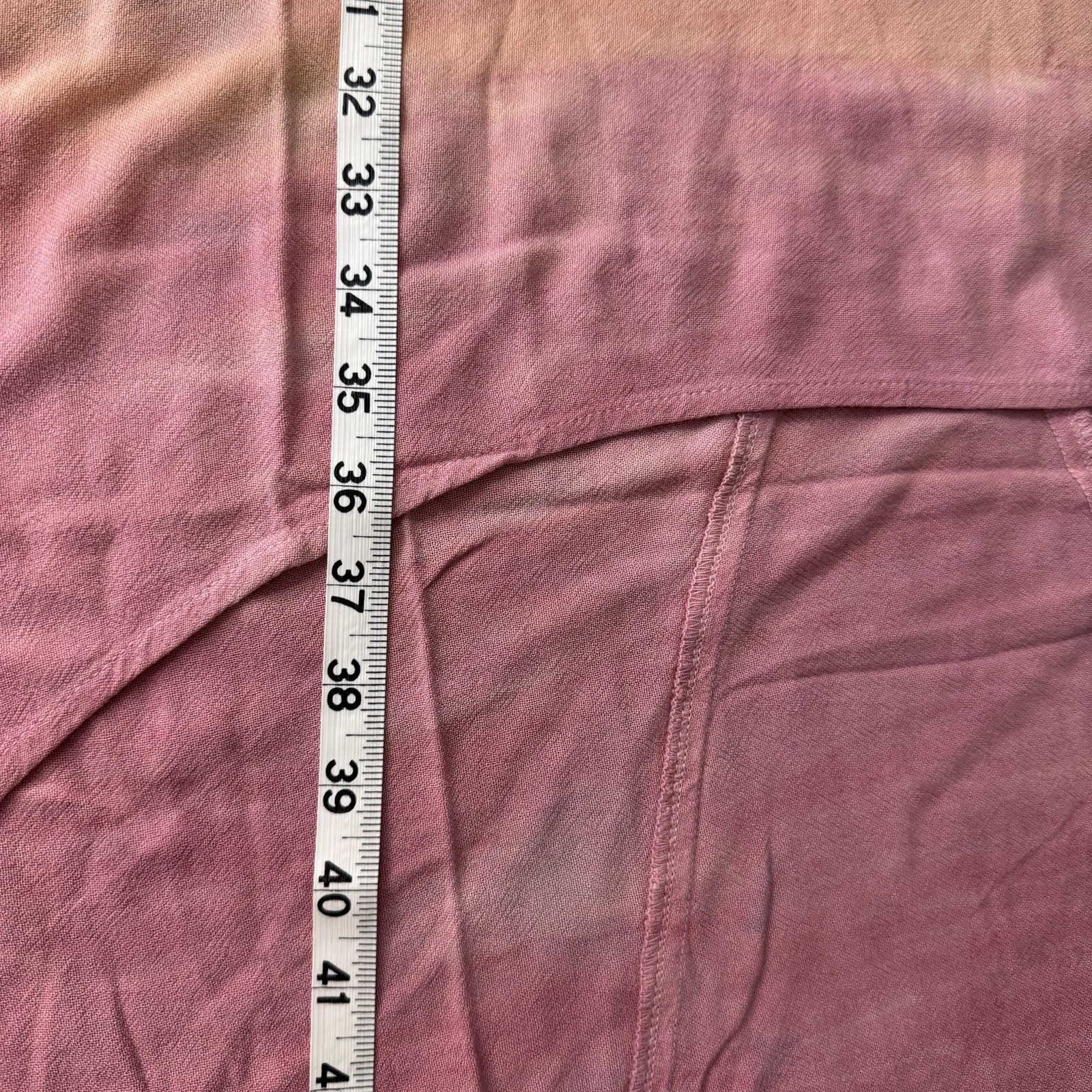 Hard Tail Forever Y2K Dress Womens Small Tie Dye Ombre Tank Hi Low Boho Beachy
