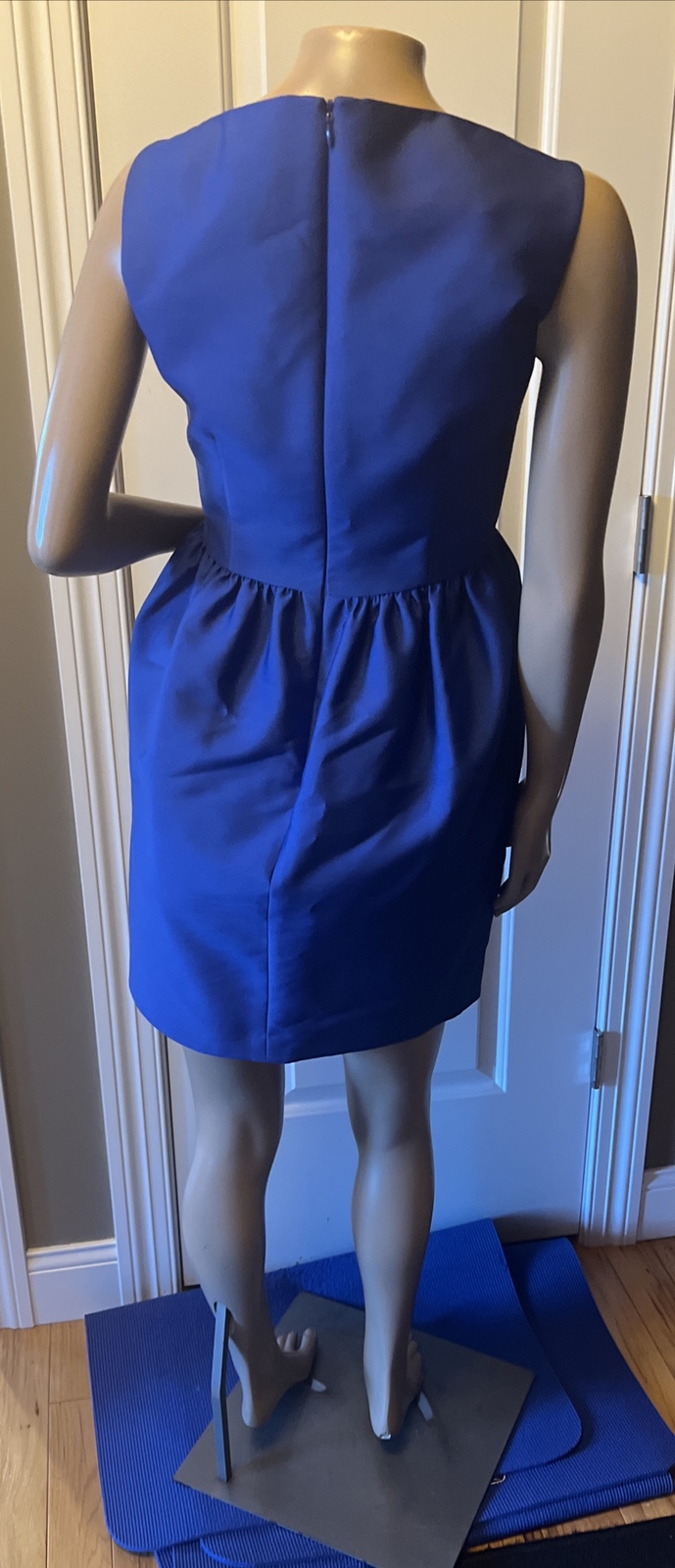 KATE SPADE Cupcake Skirt Sleeveless Dress Women’s Size 0 Lapis Blue
