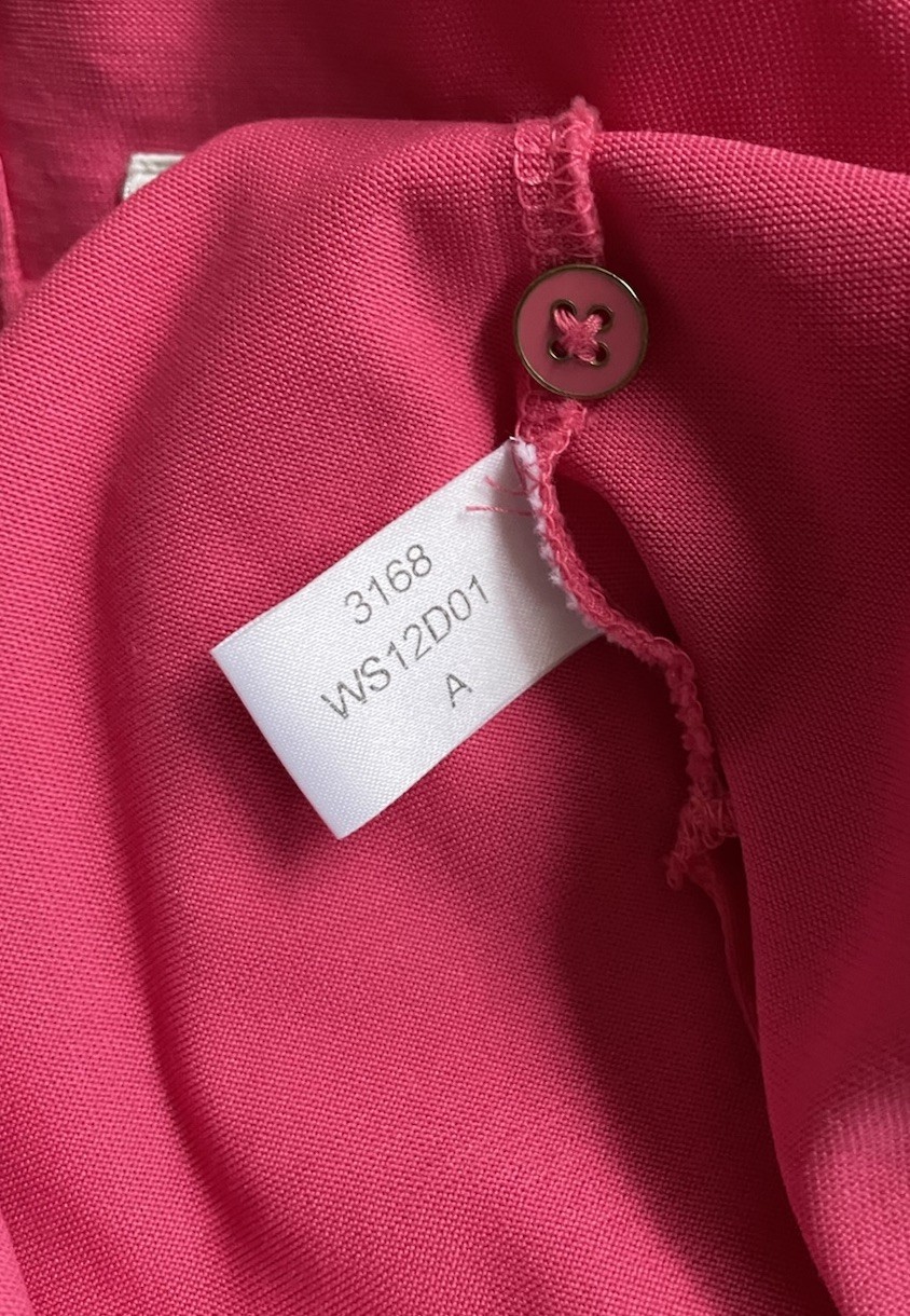 Peter Millar Performance Golf Dress Polo Collared Sleeveless Pink Size M EPC