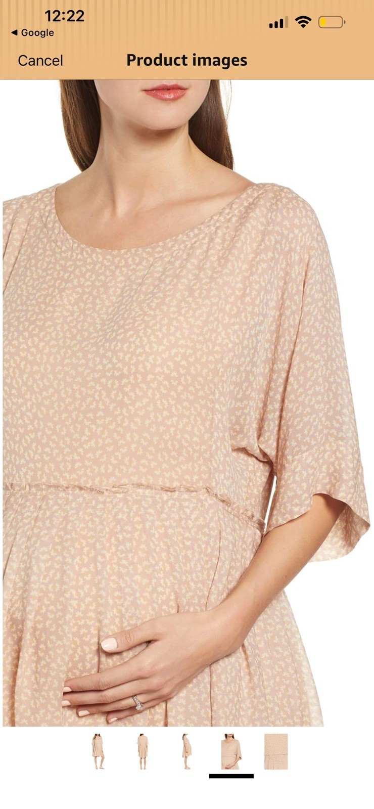 HATCH MATERNITY DRESS SIZE 0