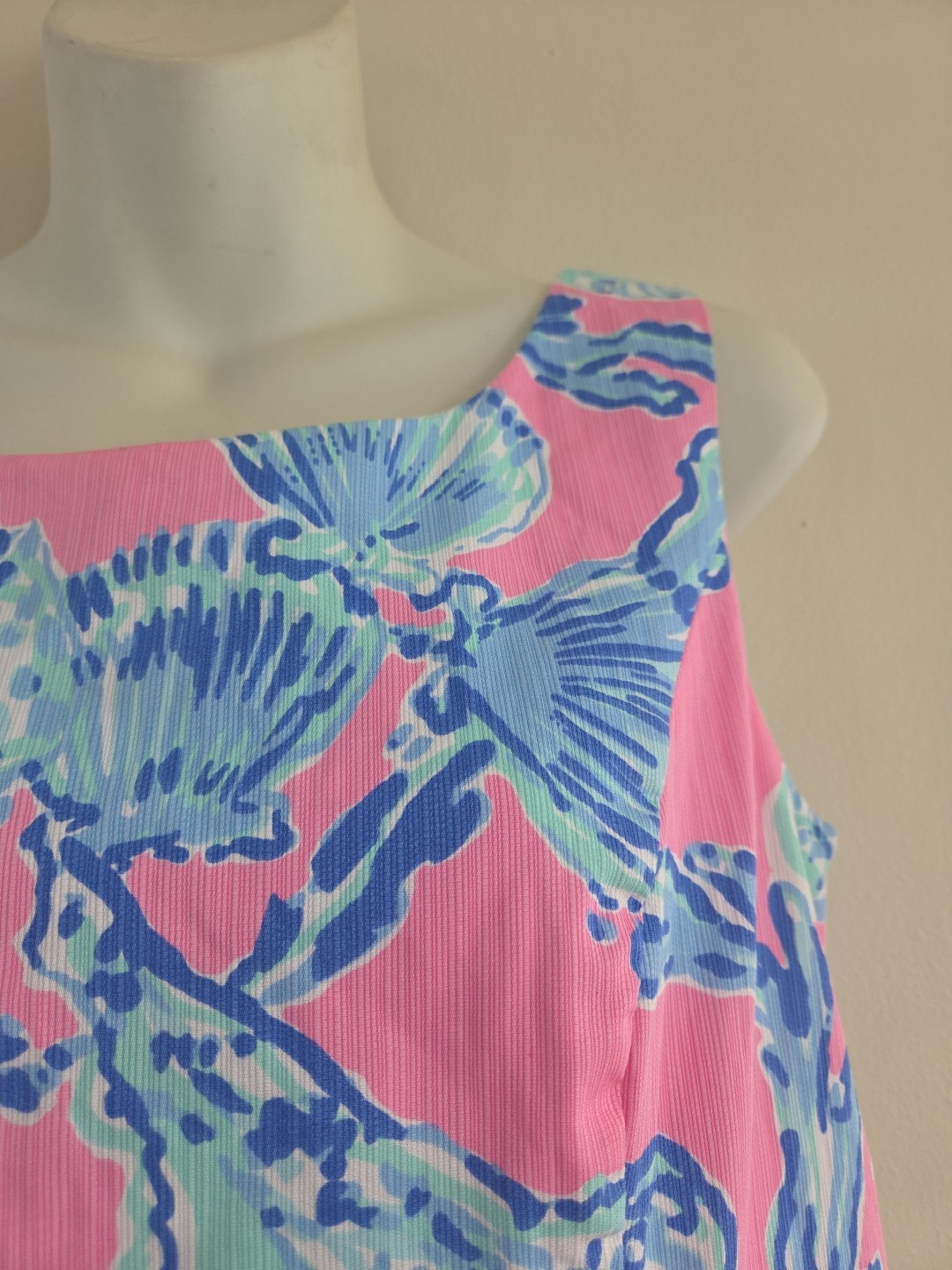 LILLY PULITZER Barefoot Princess Cathy shift dress Sz4 Beach Cottage Colorful