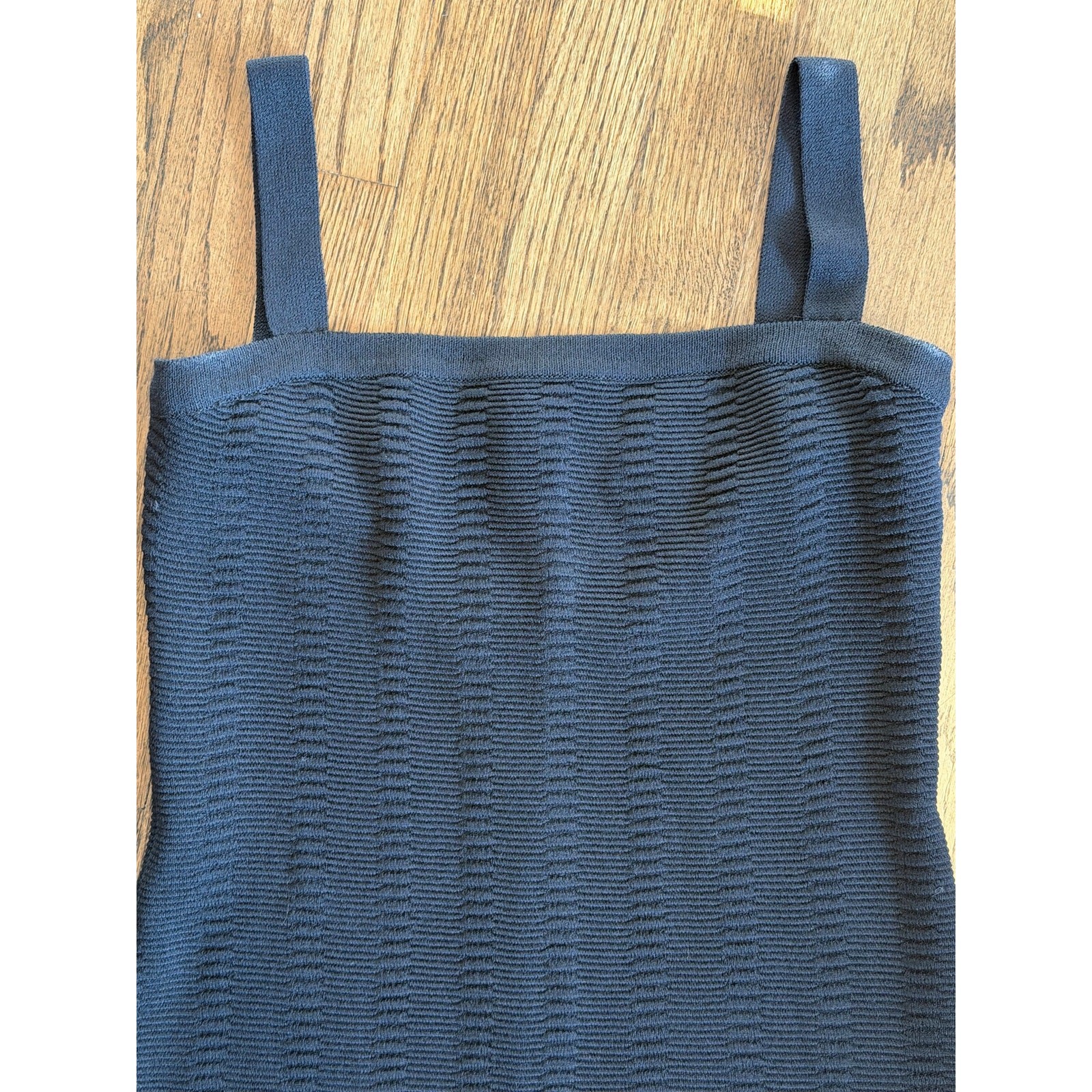 St. John Collection Textured Little Black Dress