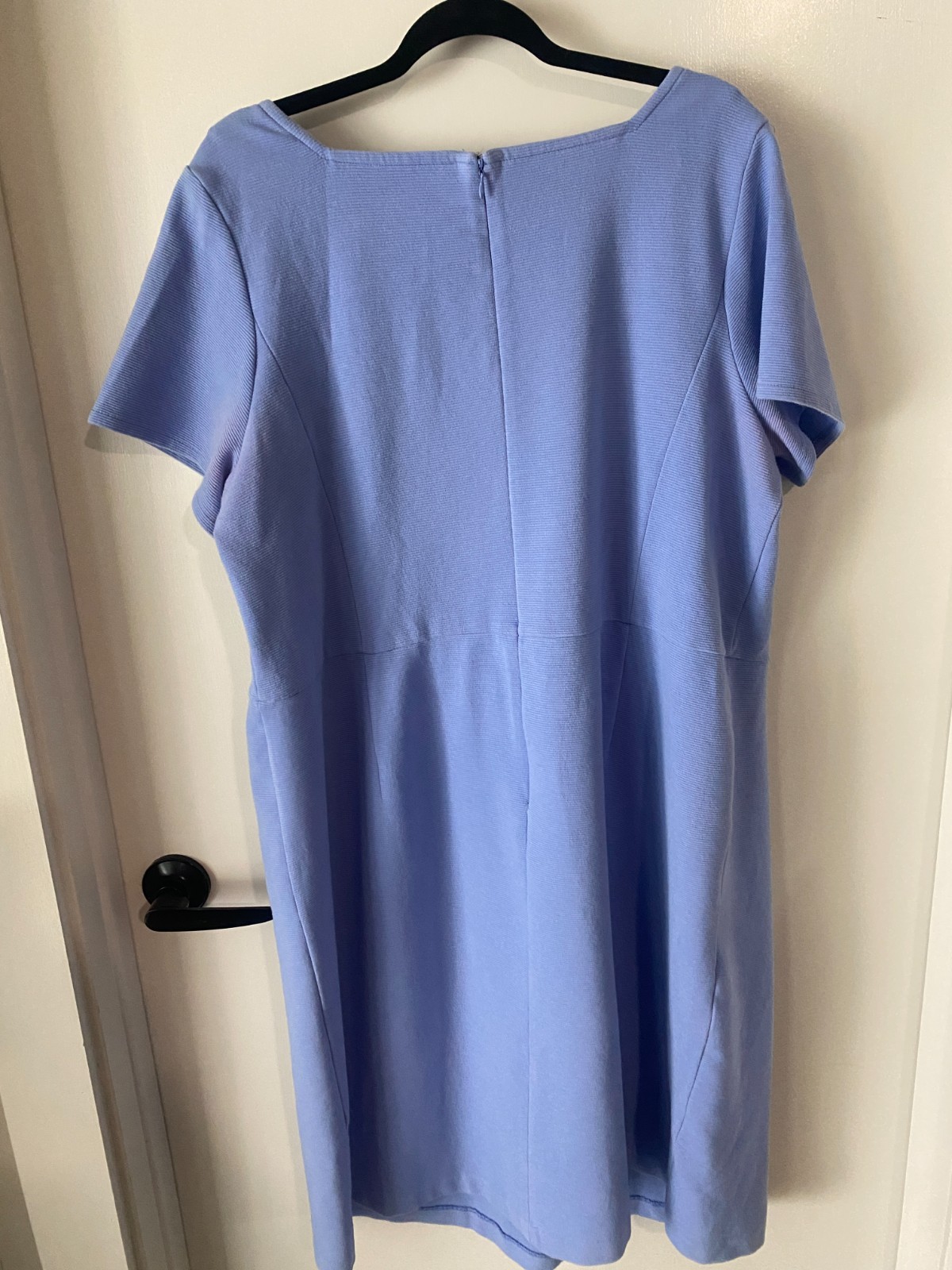 Talbots Sheath Style Dress Lightweight Stretch Back Zipper with hook/eye clos