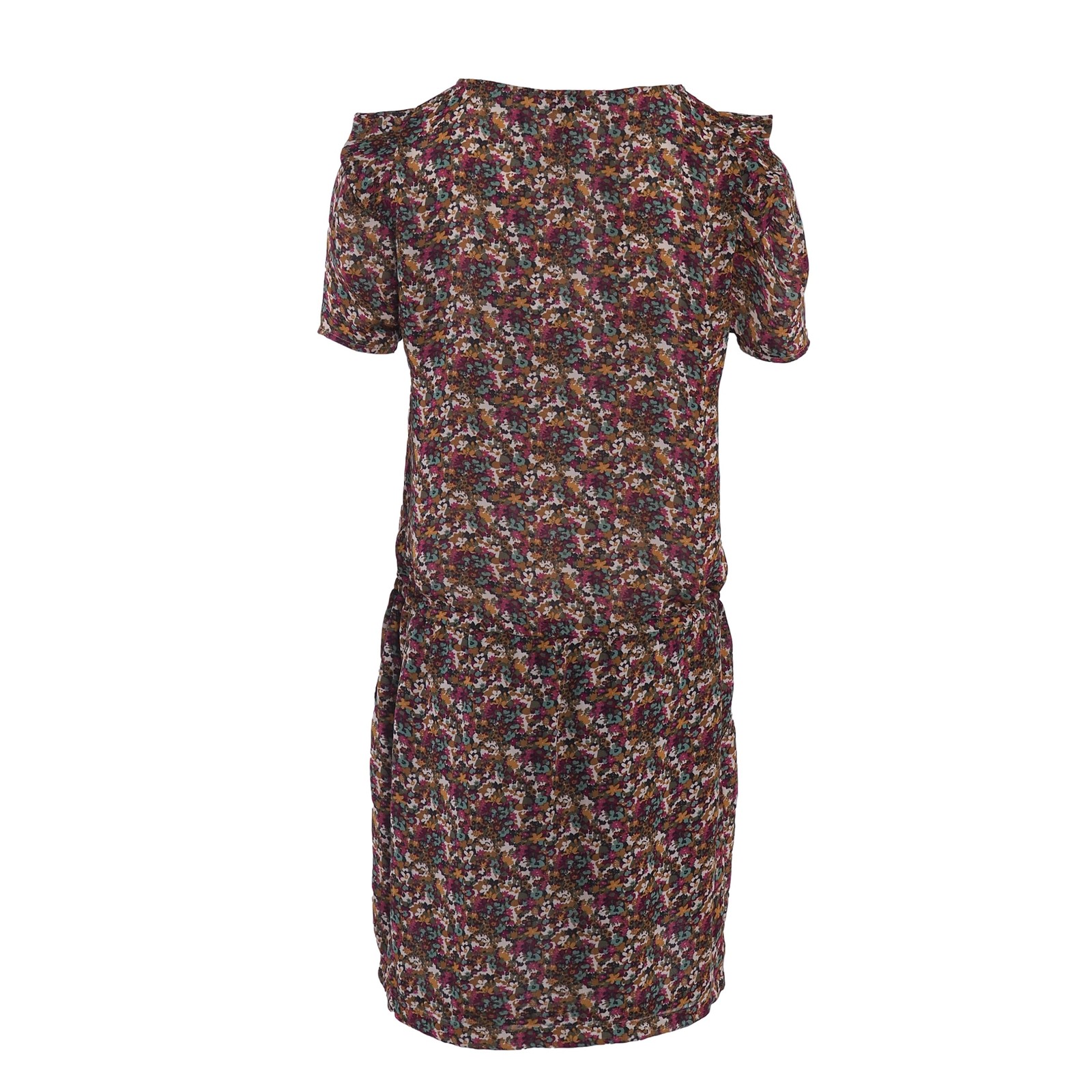 Sandro Paris women’s dress multi-colored floral sleeveless size 40 FR DE 38