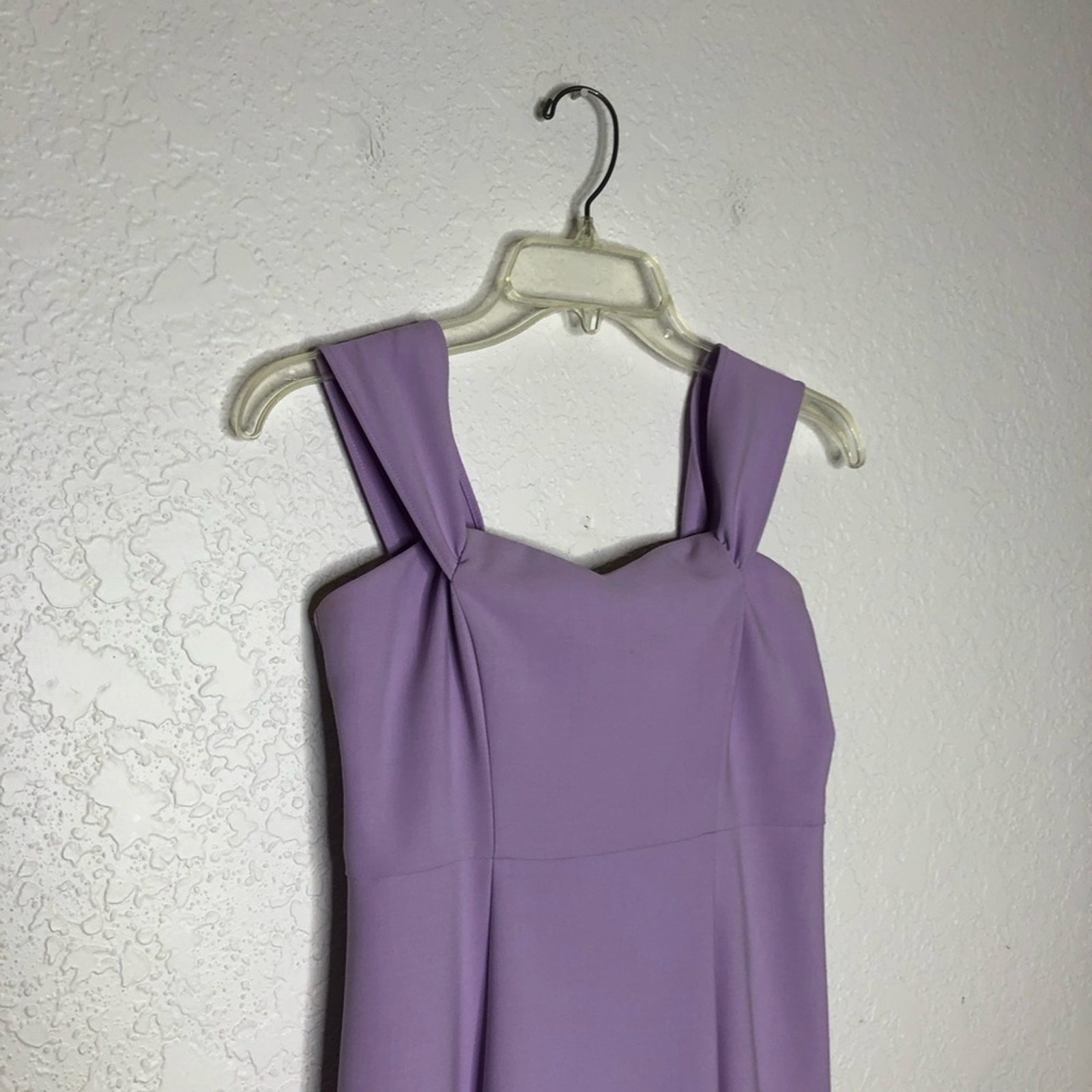 Likely light purple sweetheart neckline off shoulder maxi dress size 4