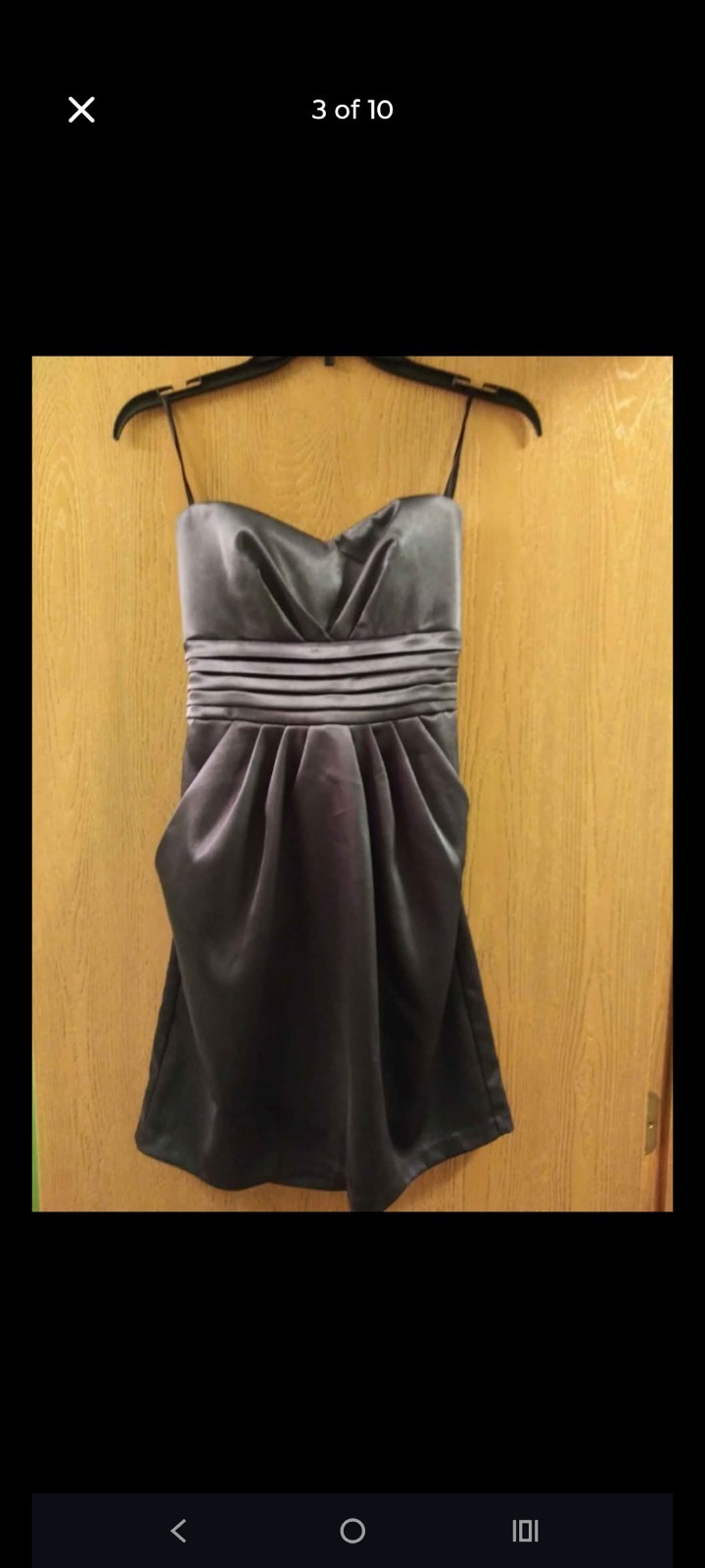 As U Wish Strapless Maxi Dress Tie Back