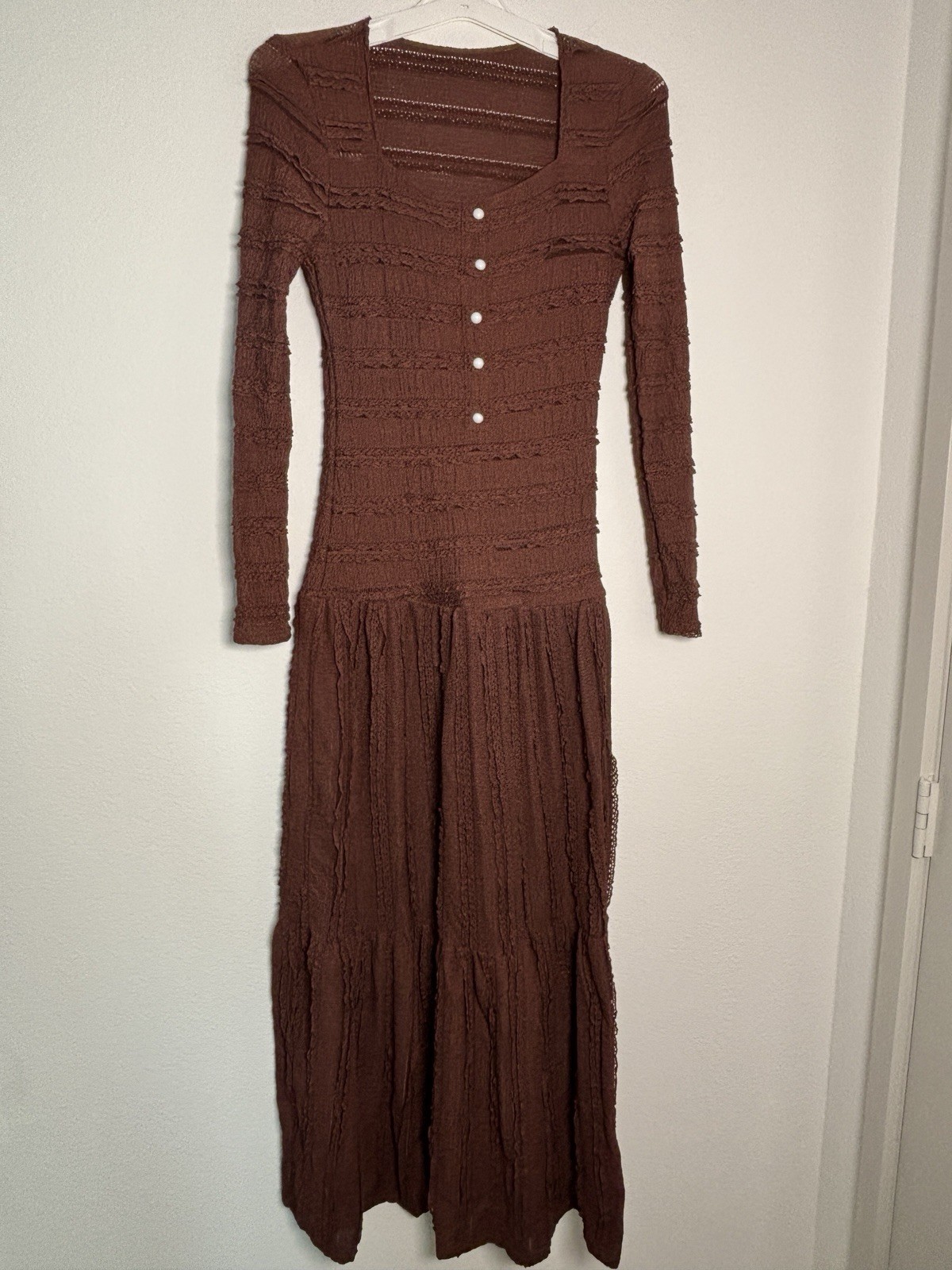 Ruffled Maxi Dress