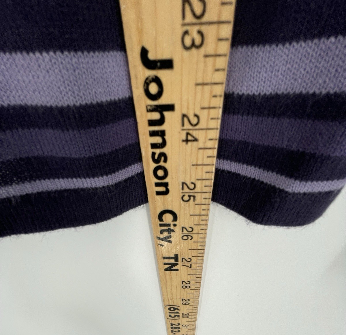 Sag Harbor Womens Size Large Two Piece Dress/Sweater Set Purple