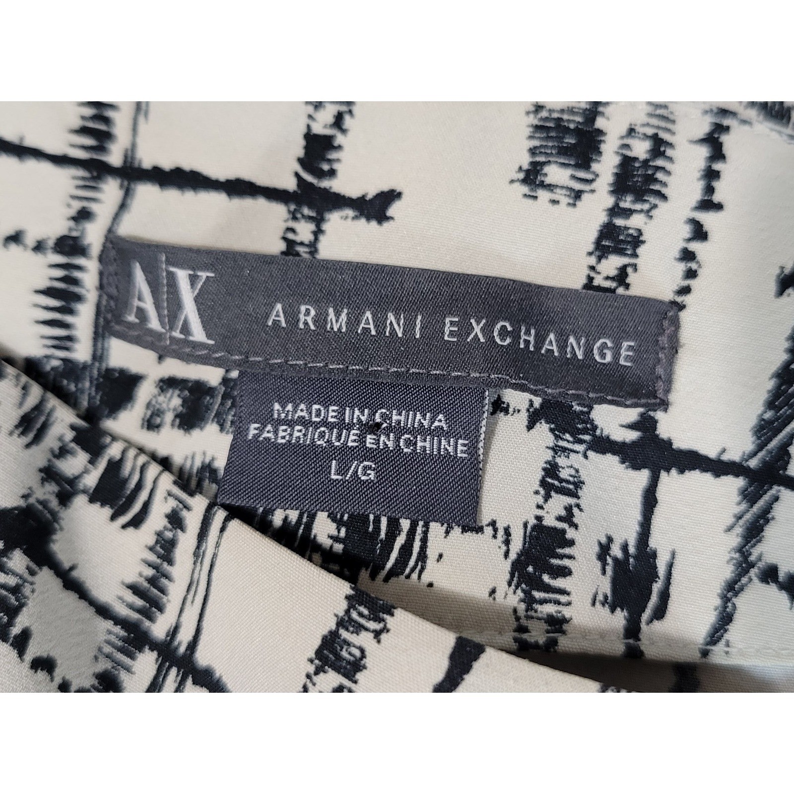 A/X Armani Exchange Mini Tie-Waist Shift Dress