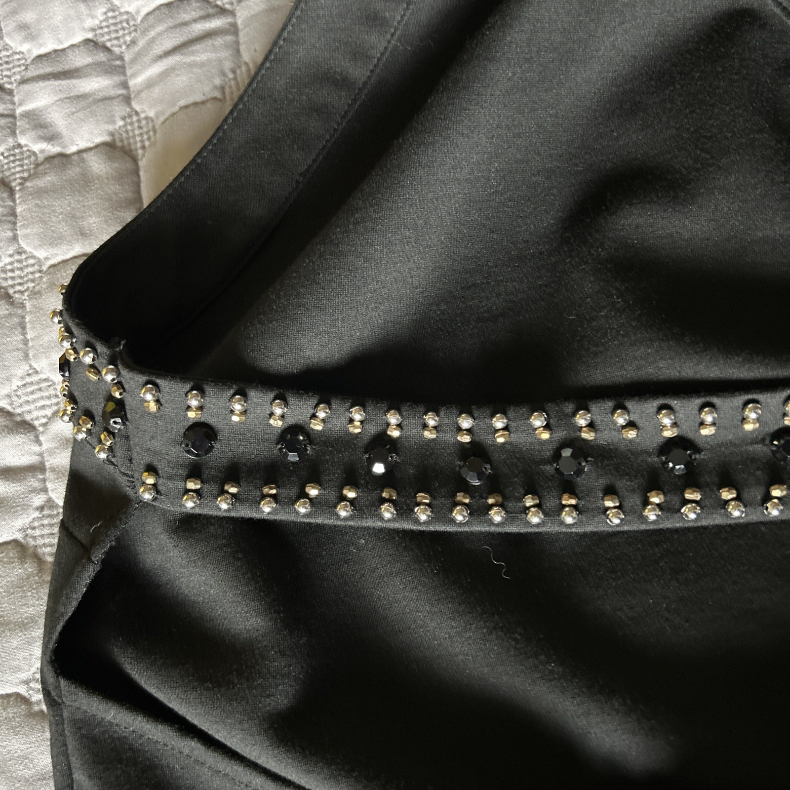 Black Sequence Dress Size M