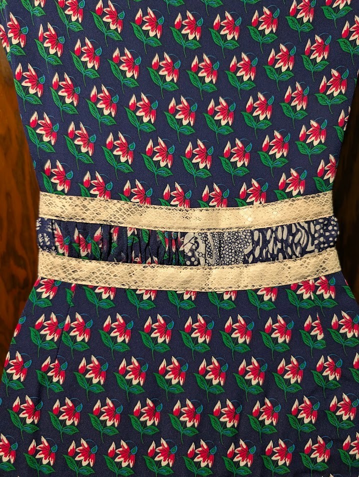 DIANE VON FURSTENBERG Amabelle Altered Bohemian Patchwork Maxi Dress silk DVF 6I