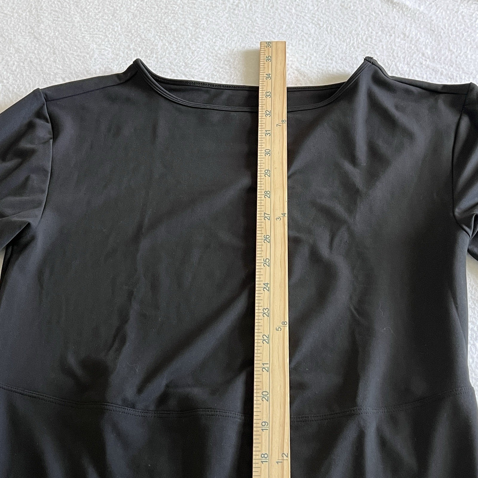 Isabel by Ingrid & Isabel Maternity Dress Women Size M Black Long Sleeve Stretch