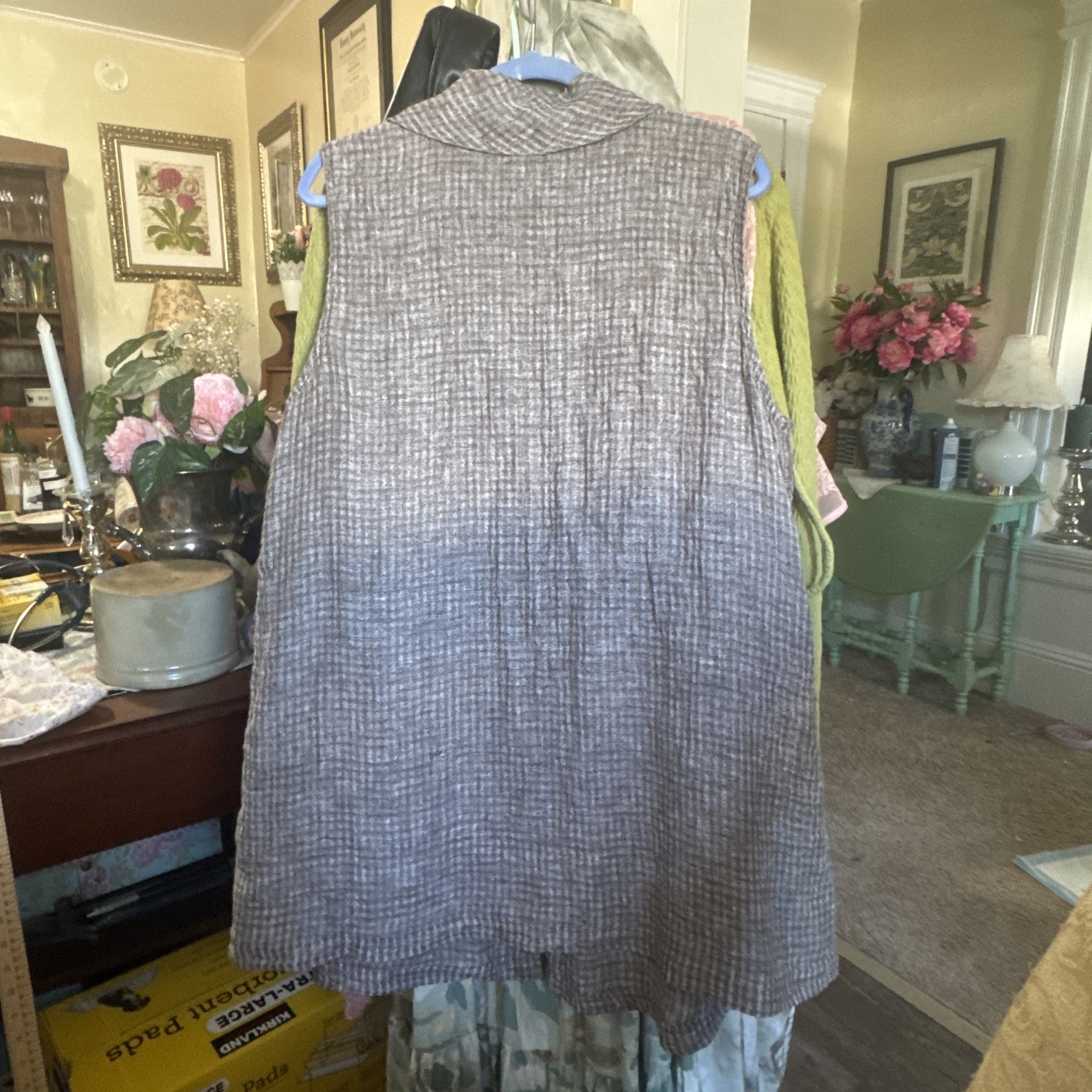 Flax Designs tunic gray L