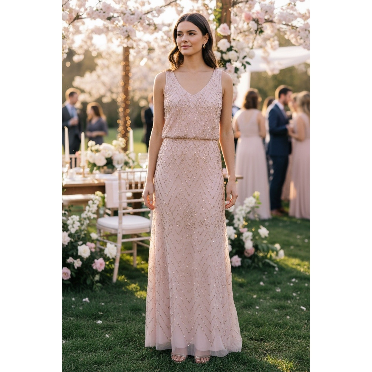 BHLDN DRESS 10 GOWN BRIDESMAID MOTHER OF THE BRIDE FORMAL EVENING WEDDING GUEST