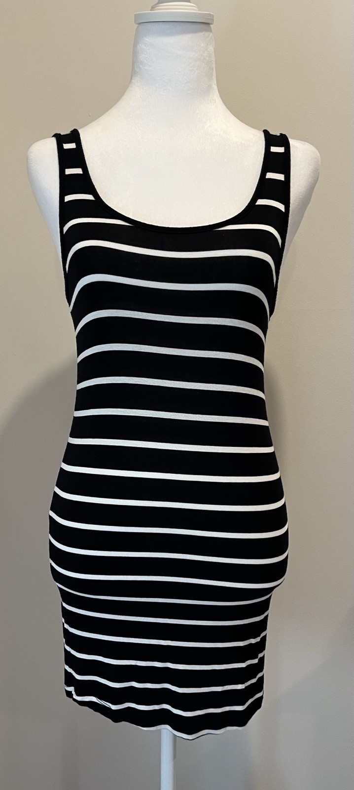 Juniors Sleeveless Striped Tank Dress Size XS By Jo And Co