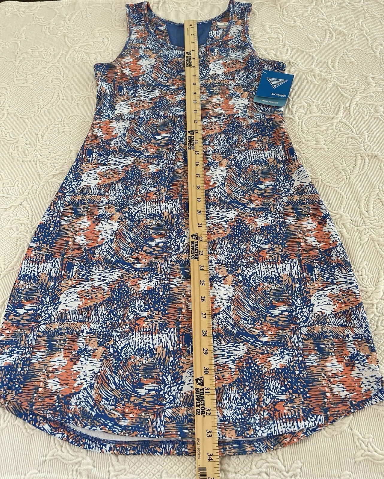 Columbia Midway Bay Athletic Shift Dress Omni-Freeze Wick Ladies S/P NWT