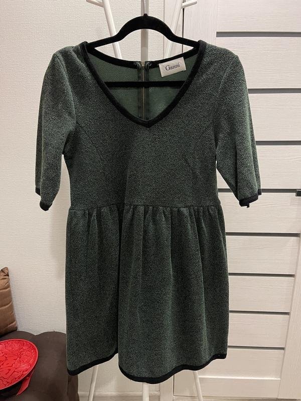 Women Ganni dress black 36/S/44 #7VTS