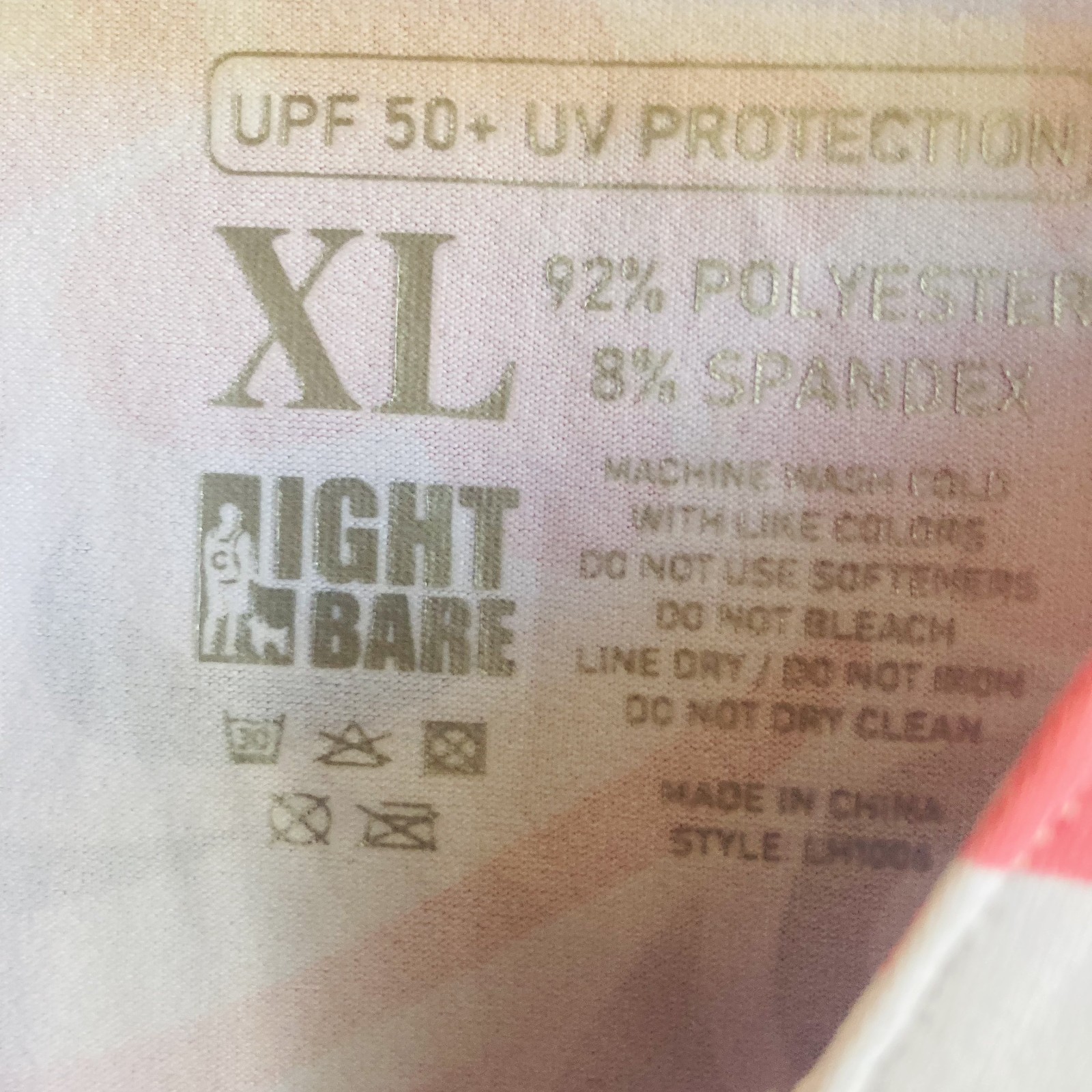 NWT Lightbare UPF 50+ Dress XL Pink UV Sun Protection Pockets Moisture Wicking