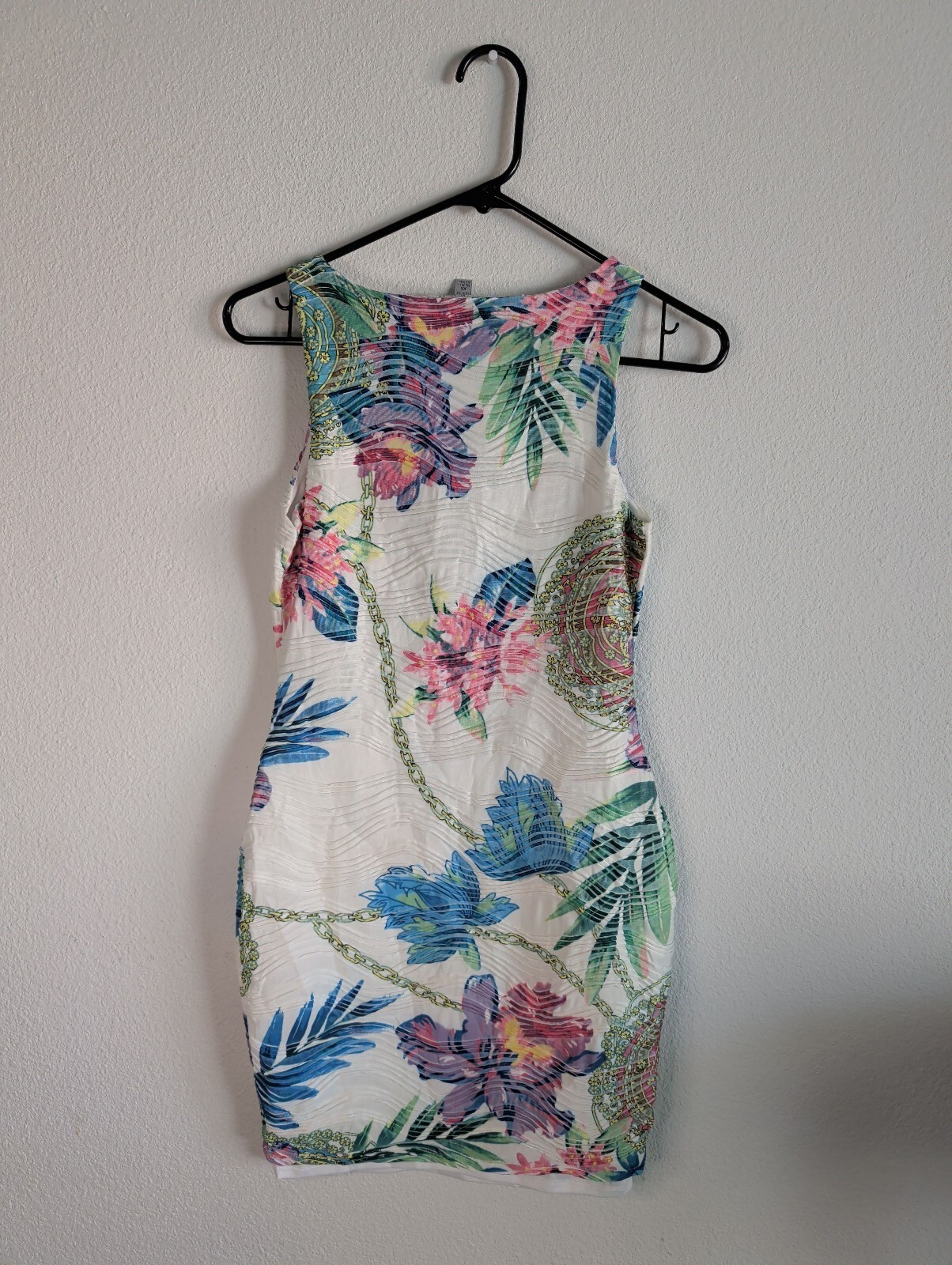 J. Lopez Petite Tropical Floral Sheath Dress Women’s XS