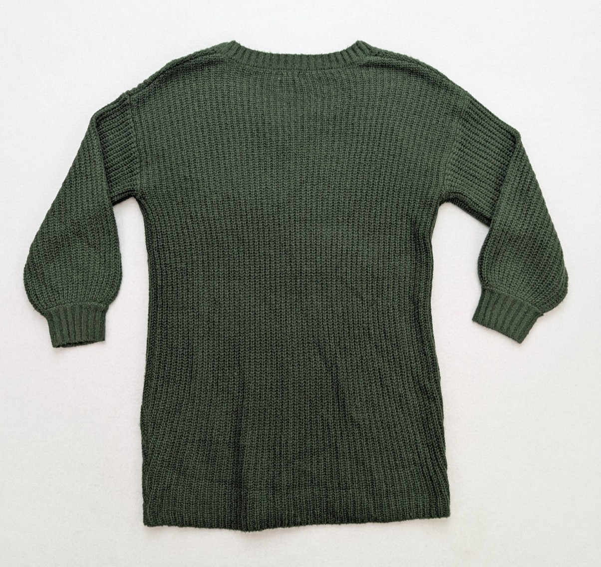 Mi Ami for Francesca’s Women’s Sweater Dress Size M Green