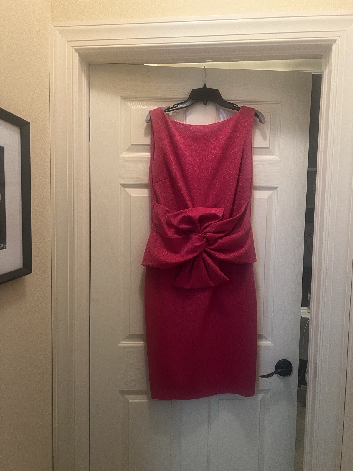Chiara boni Hotaru Boat Neck Sheath Dress Size 48