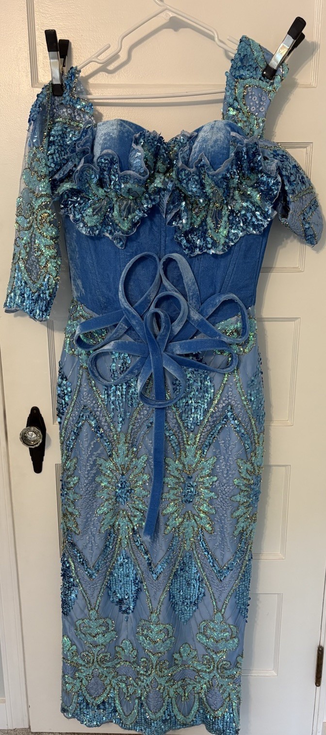 Elsa Ice Dress Frozen Cosplay Professional Theater Quality
