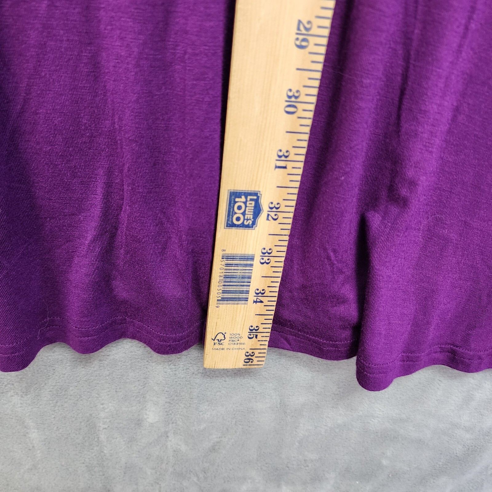 NWT HiMONE Women’s Medium Purple T-Shirt Dress Silky Soft Stretch Pockets Casual