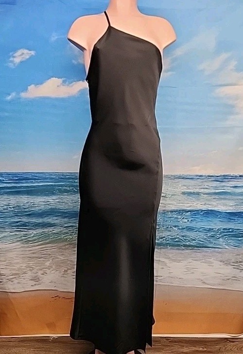 Commense Women Black Cocktail Dress Size Medium