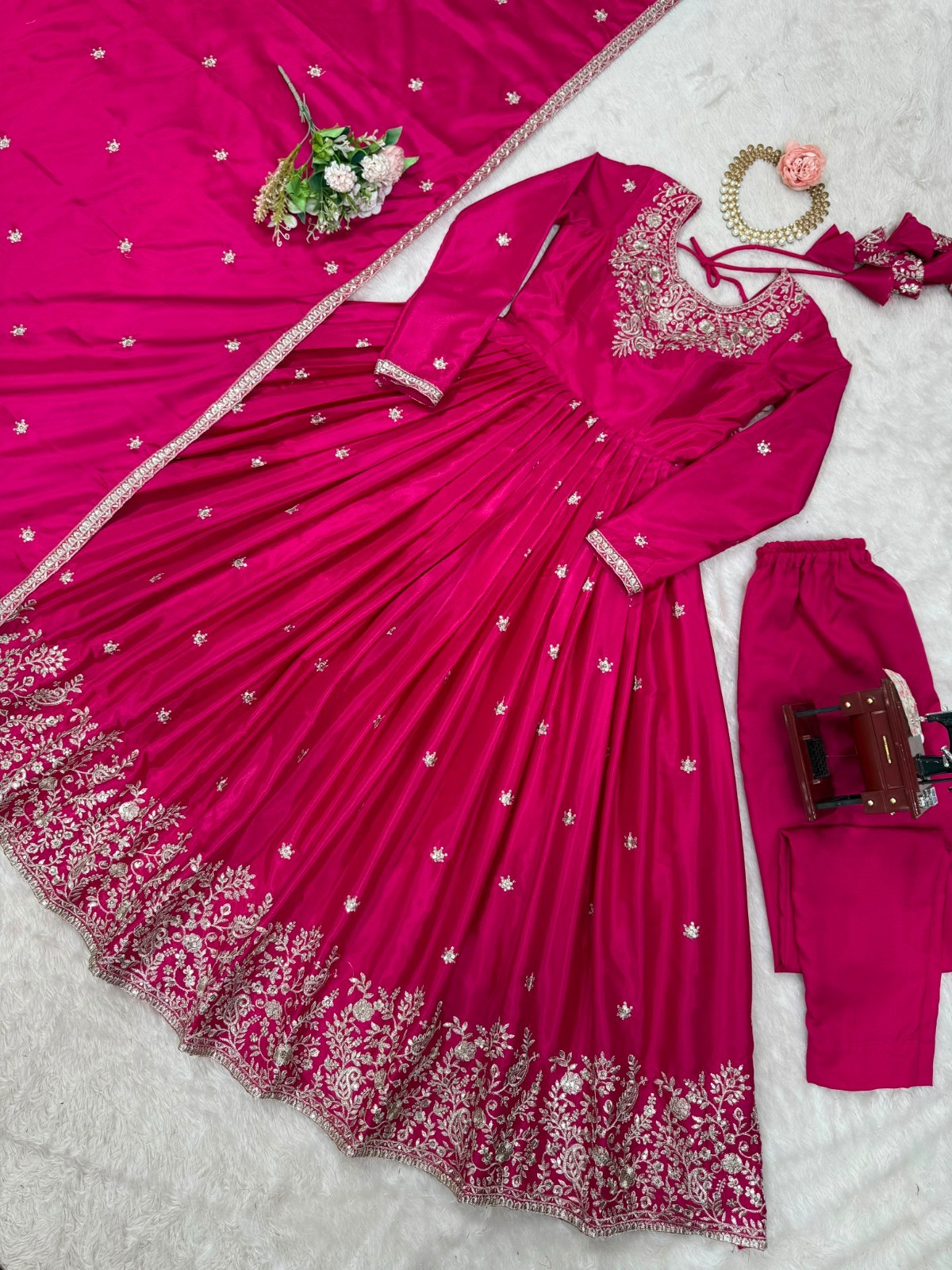 Salwar Kameez Pakistani Indian Wedding Party Wear Dress Bollywood Anarkali Suit