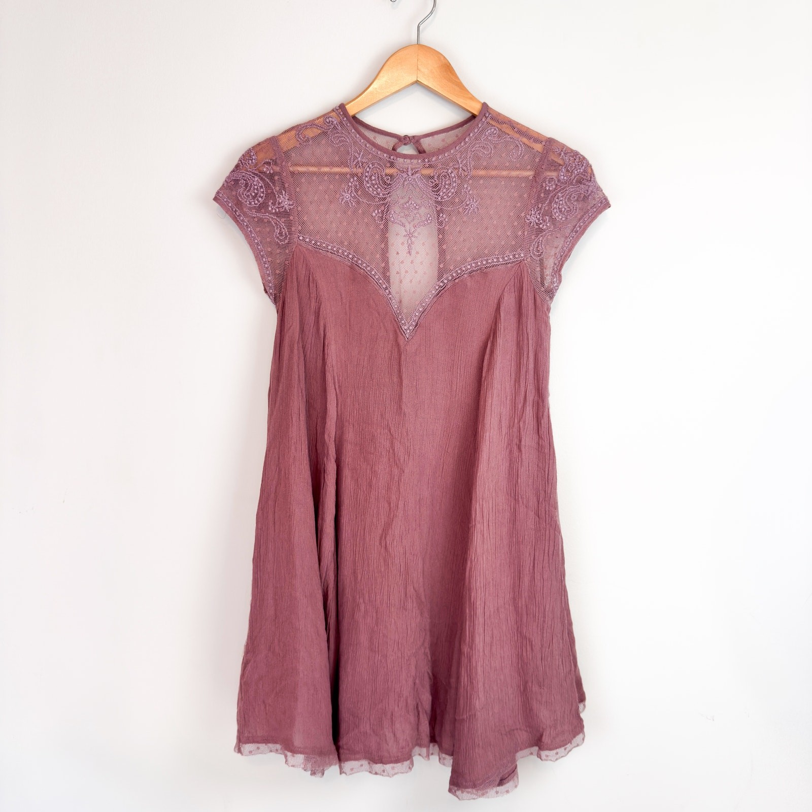 Urban Outfitters Kimchi Blue Women’s Dress Size XS/S | Lily Embellished Trapeze