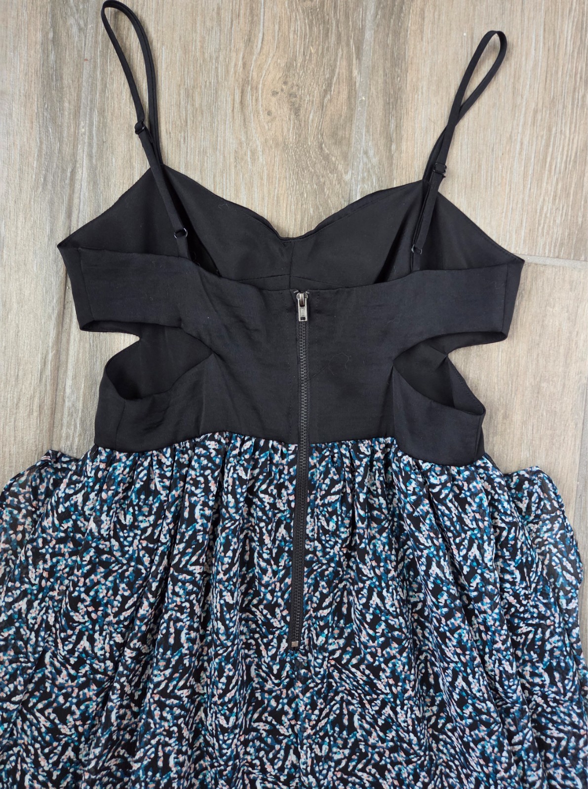 bcbgeneration hi low dress used good size 0 multicolor