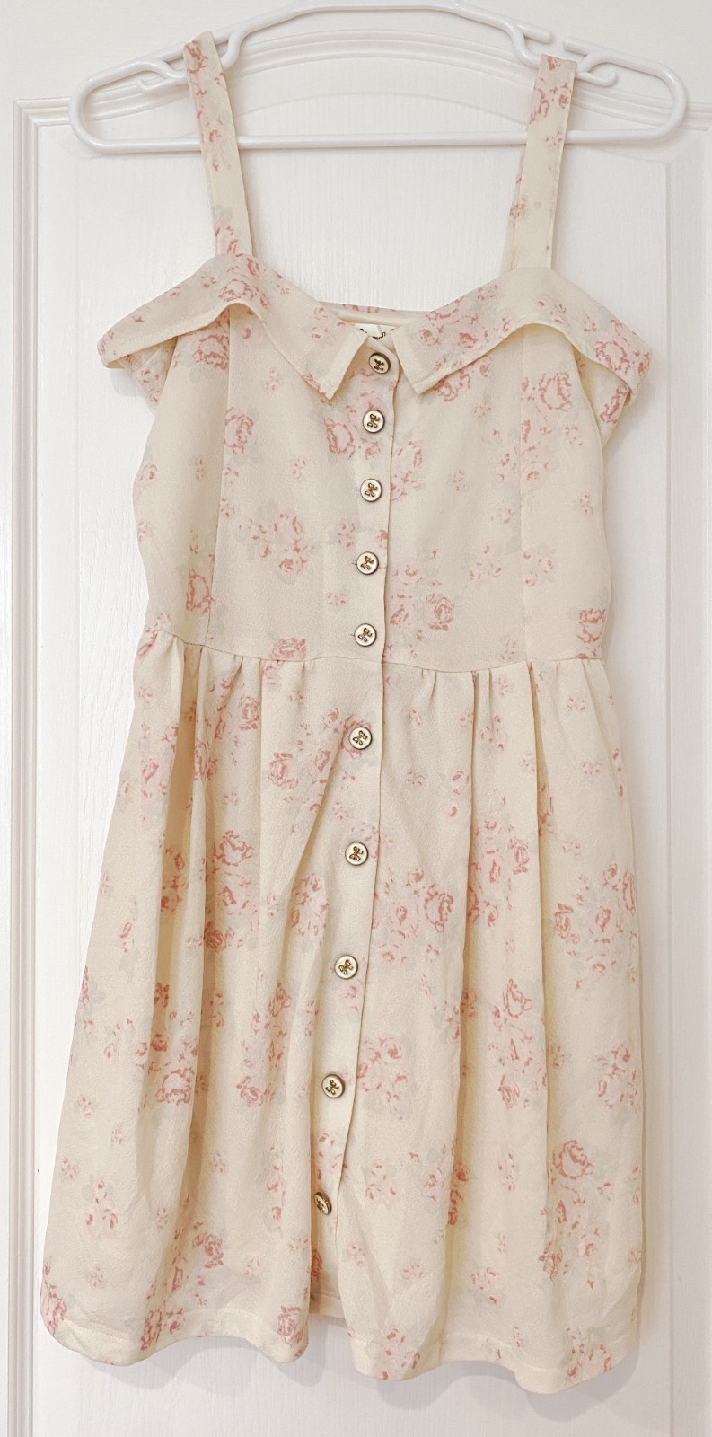 Liz Lisa Floral Sun Dress Doll White LizMelo Small Sanrio Cute Lolita Hime JAPAN
