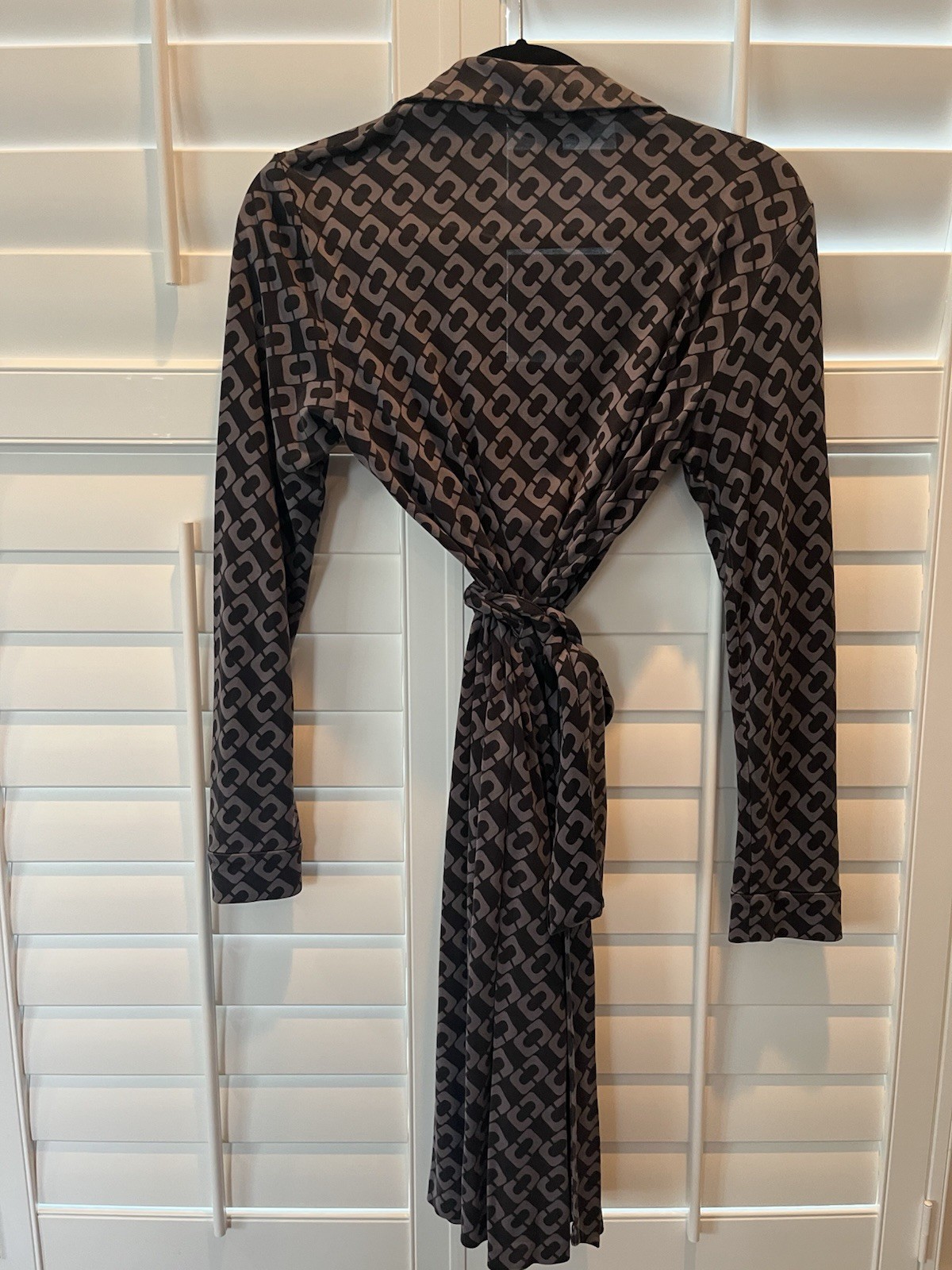 Diane Von Furstenberg Jeanne Two Wrap Dress Chains 14