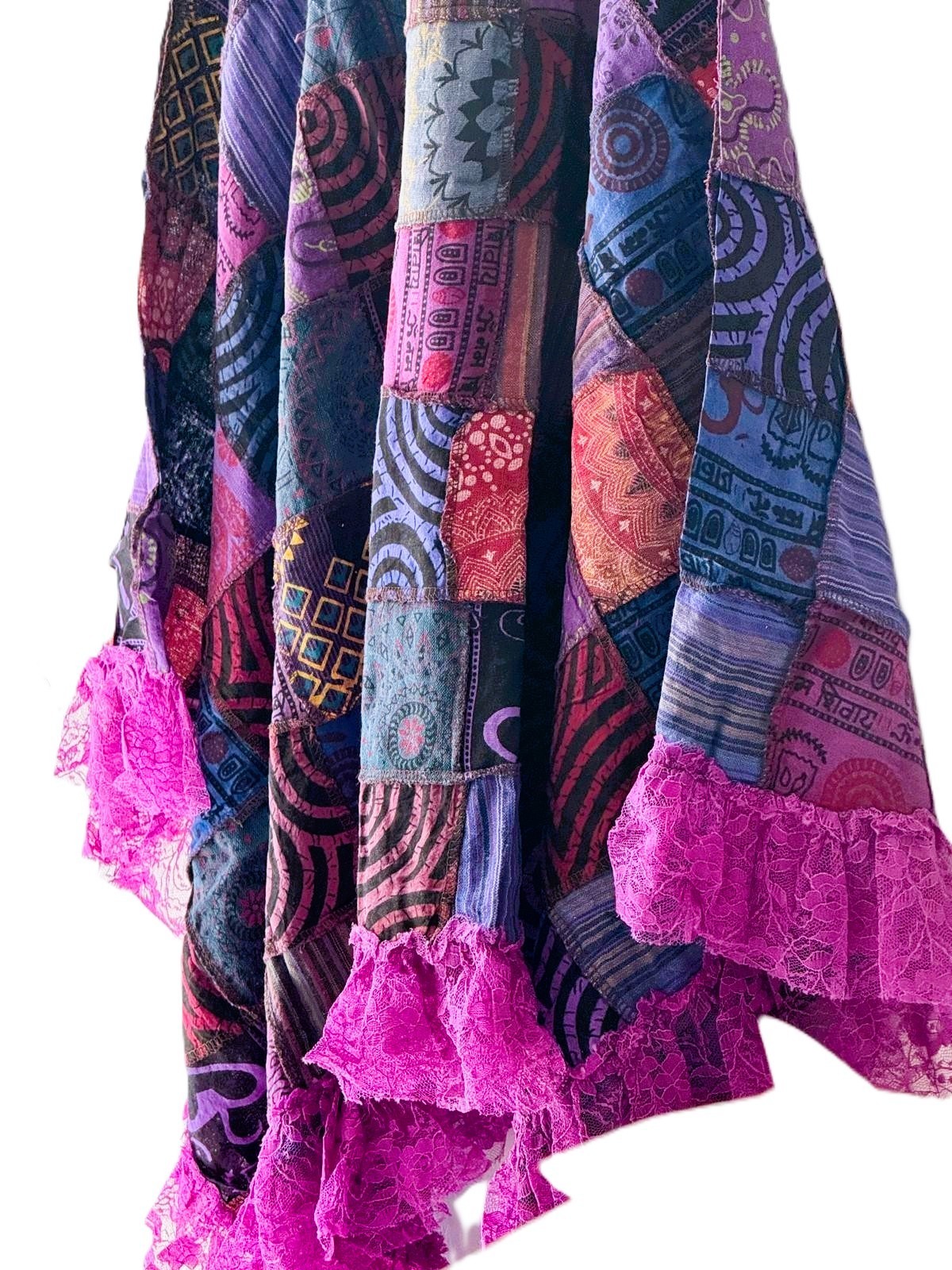 Authentic Nepalese Handcrafted Patchwork Dress
