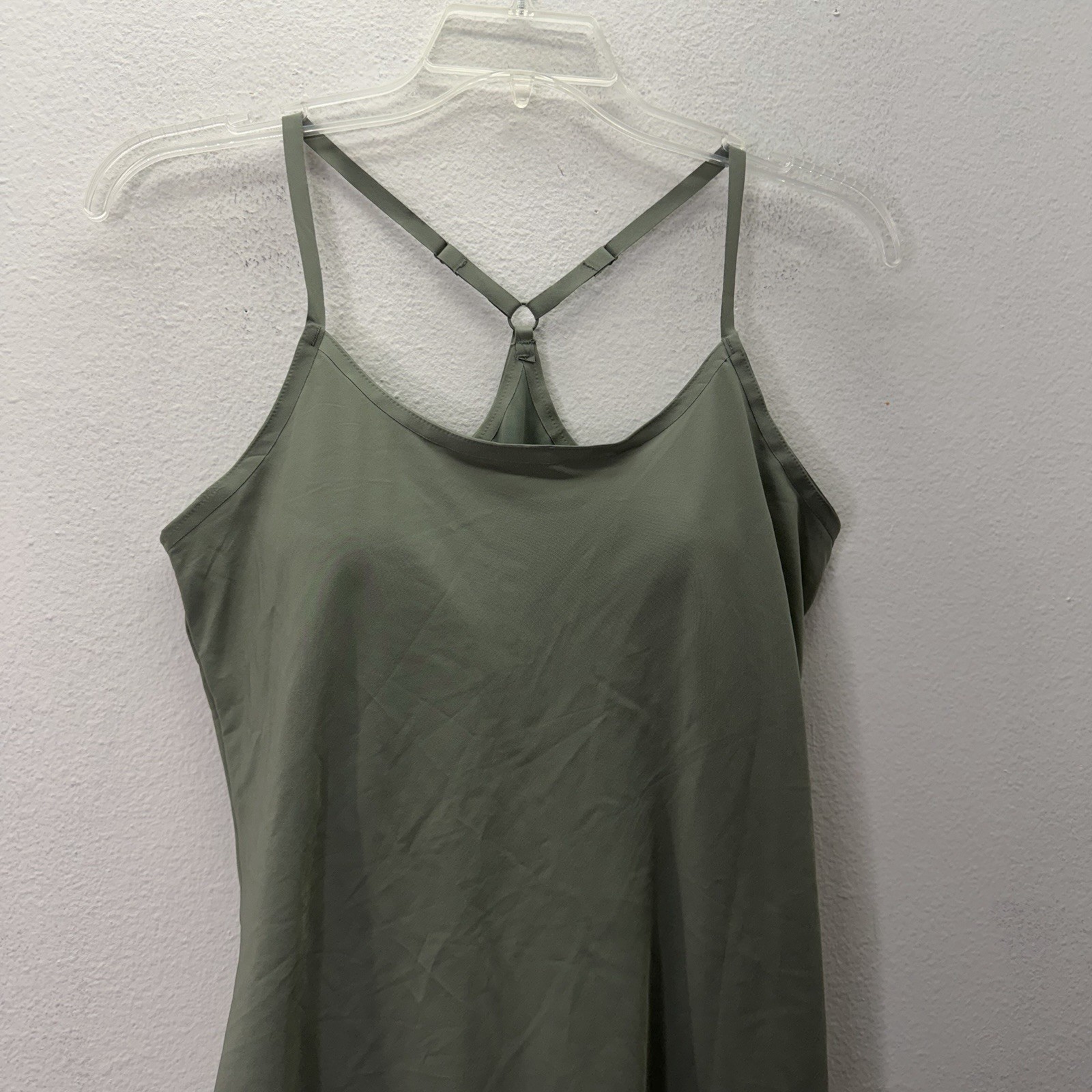 Outdoor Voices The Exercise Dress Sage Green Athletic Lined Sporty Tennis Golf L