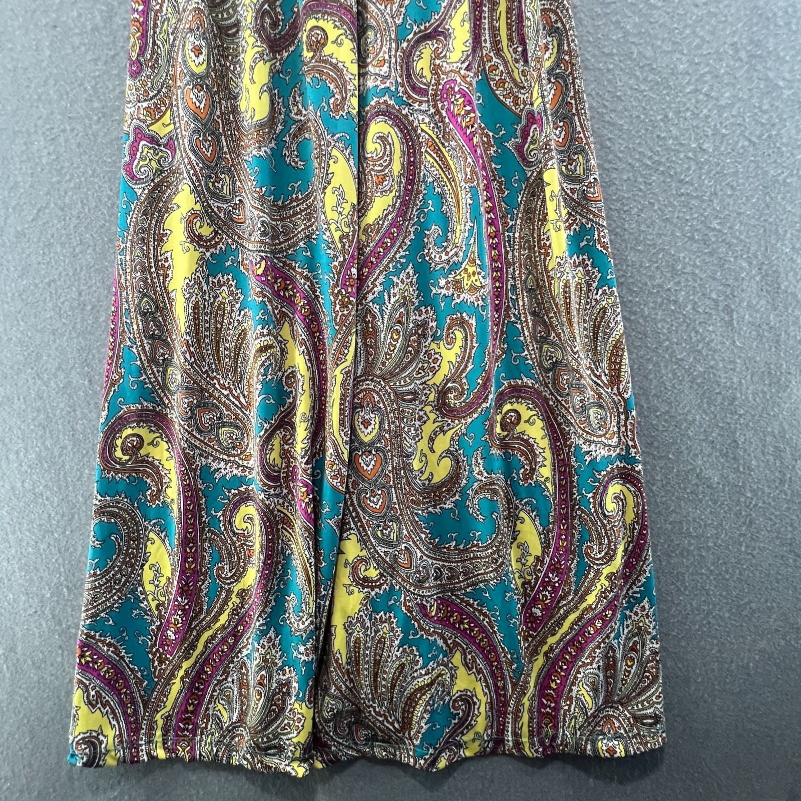 Seductions Paisley Maxi Dress Boho Festival Beach Holiday Stretch UK 8