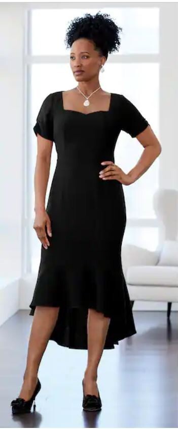 Size 10 Black Ashro Gladys Formal Spring Summer Wedding Church Blue Dress