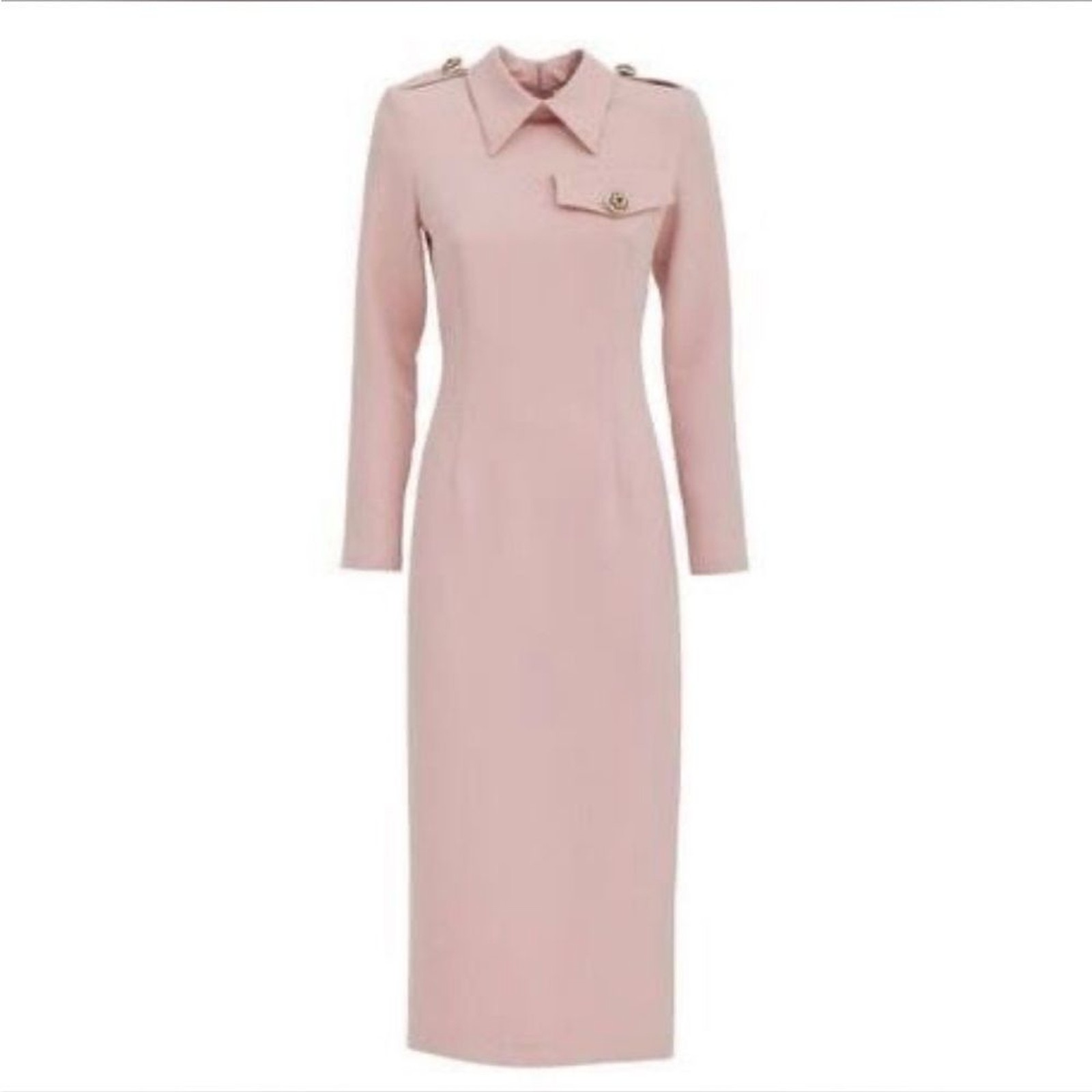Julia Allert Stand-Up Collar Dress NWT