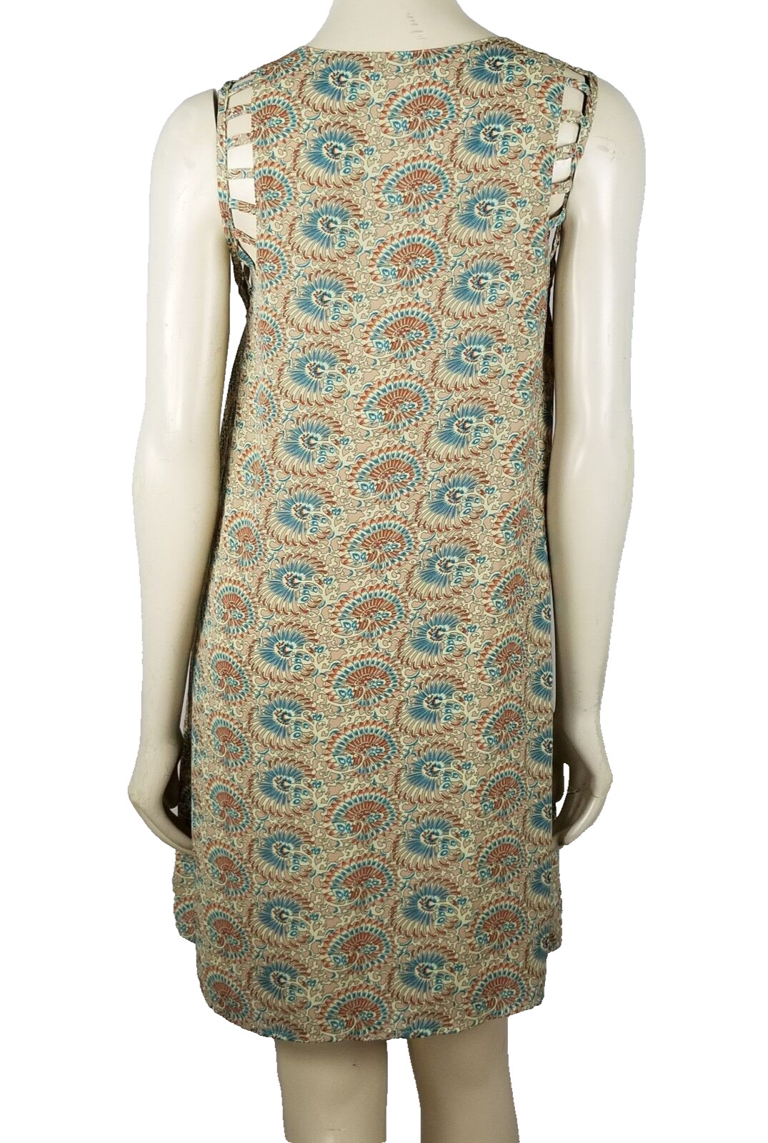 Umgee USA sleeveless Tunic polyester comfortable above knee dress size M