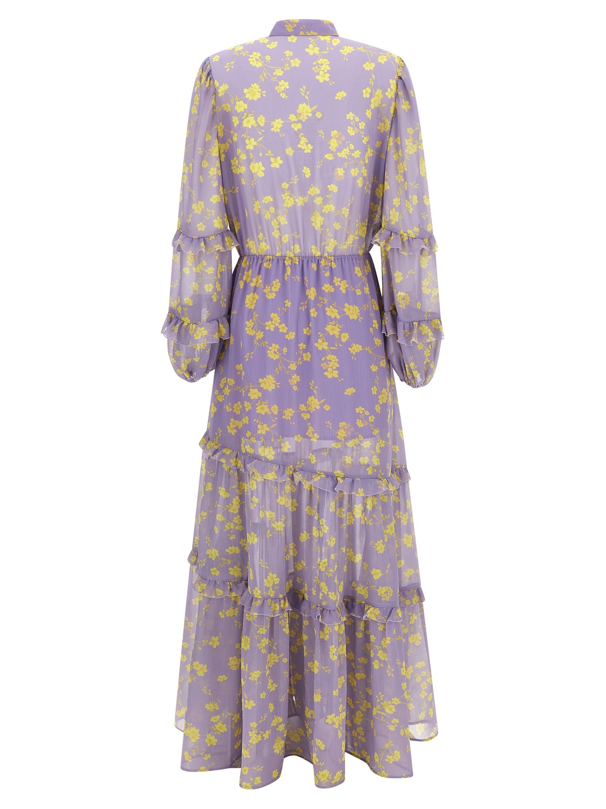 CATALINA Purple Recycled Polyester Long Dress