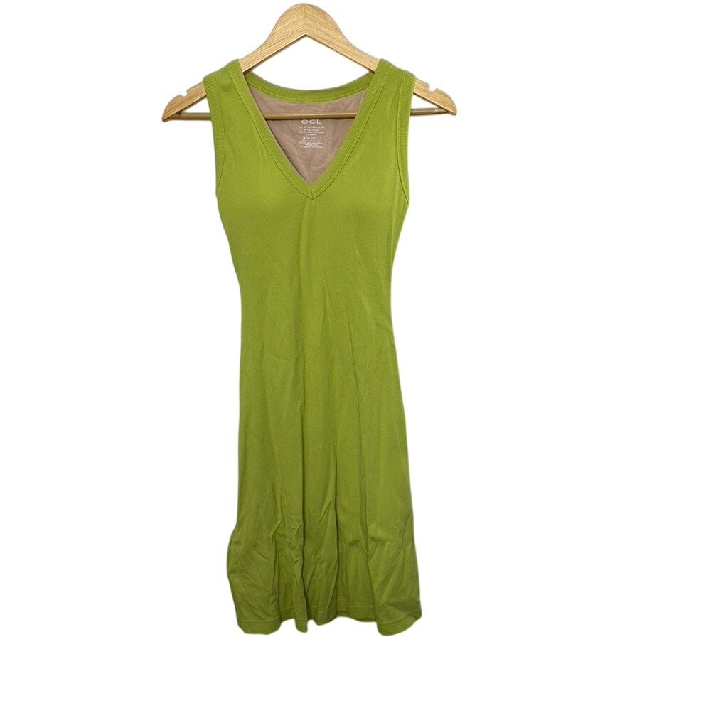 OGL Move Flattering V-neck A-line New Airy Brami Tank Dress Women’s XS NEW