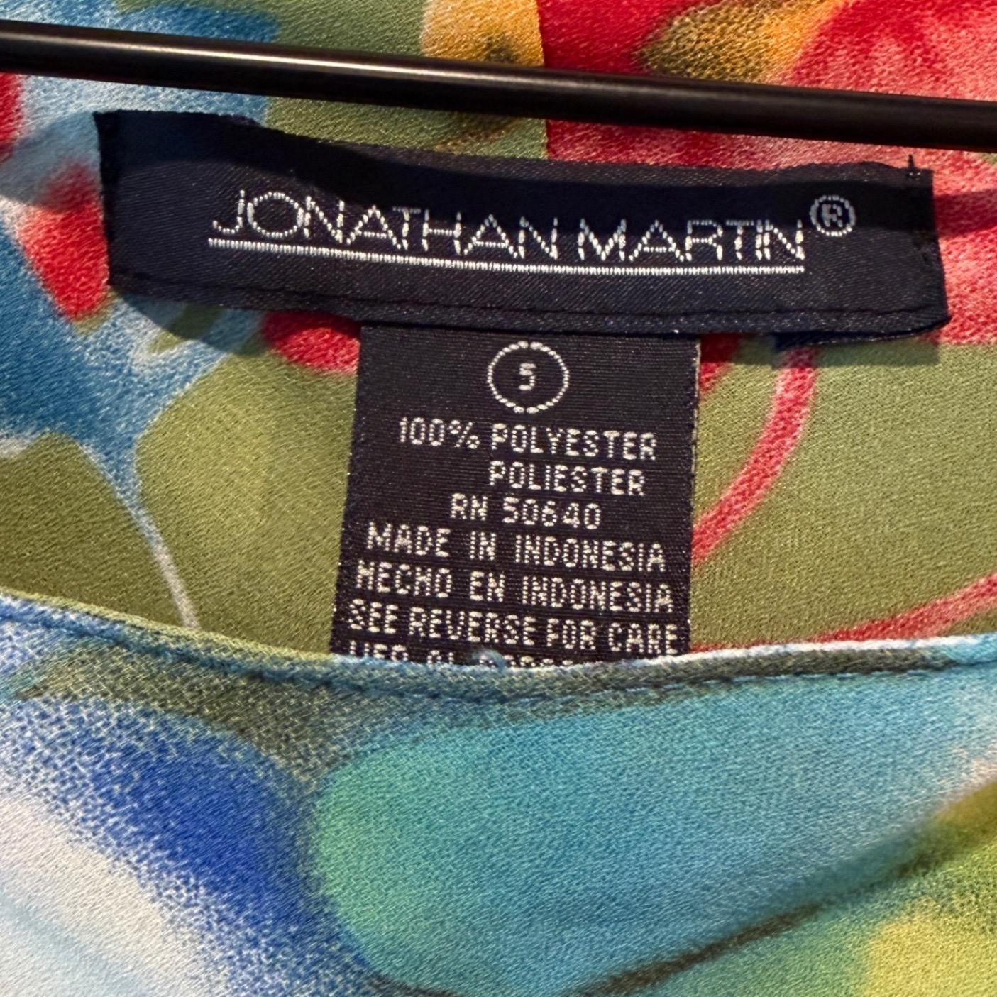 JONATHAN MARTIN Womens Reversible Maxi Dress 90s Y2K Boho Floral 5 Vintage