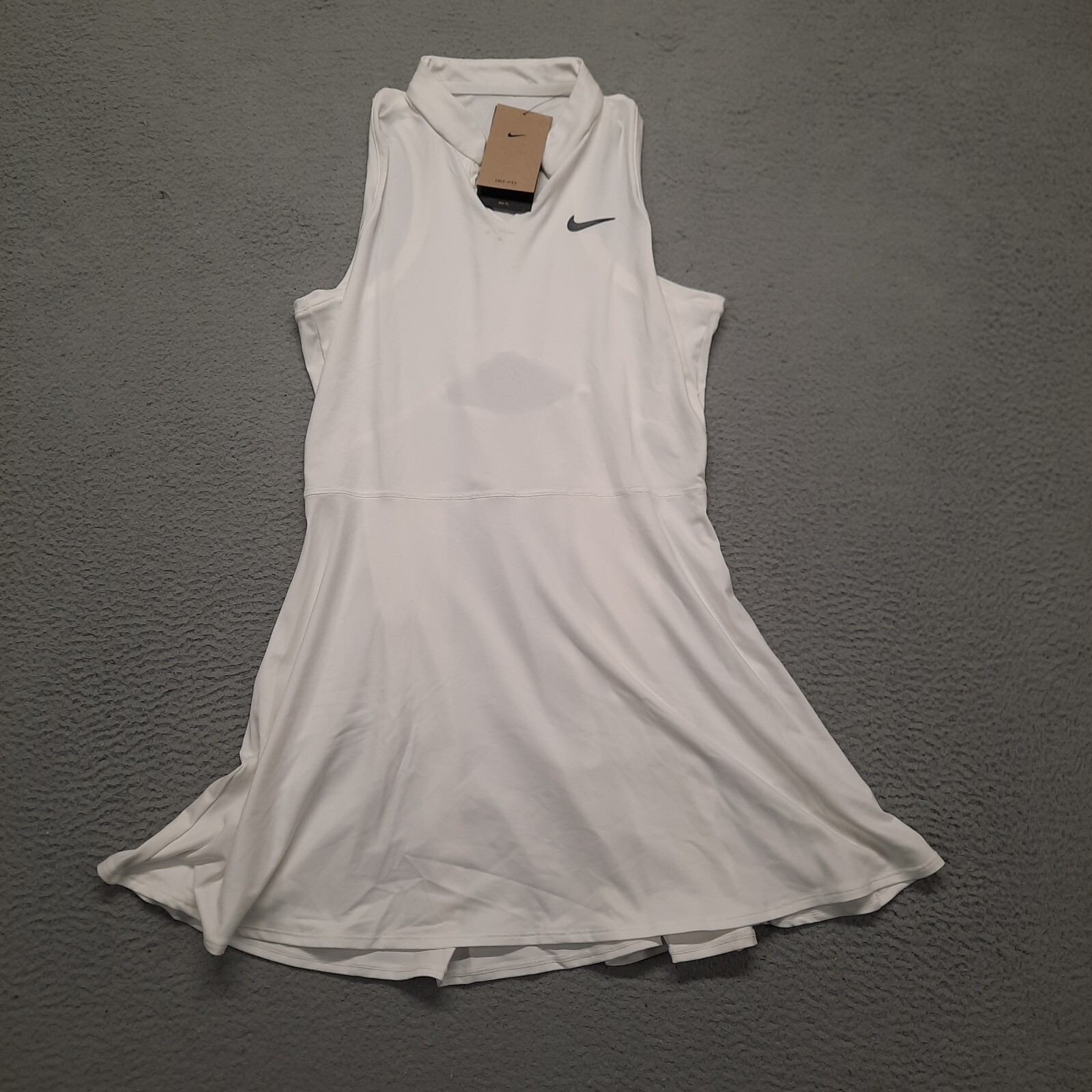 Nike Court Dri-Fit Victory Women’s Tennis Dress Size Large L White DD8730-100