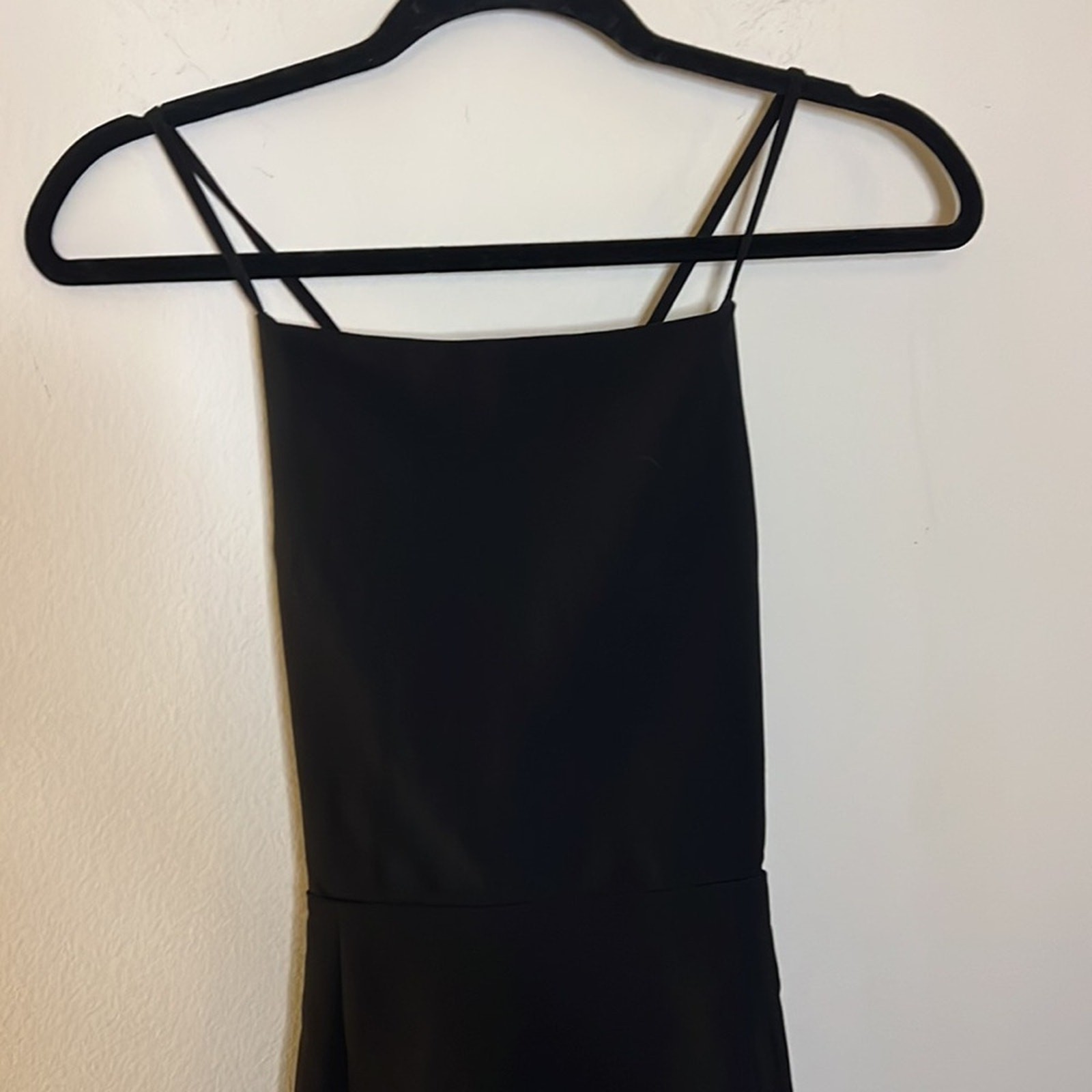 june & hudson Tie Back Straight Neck Dress Size Mm