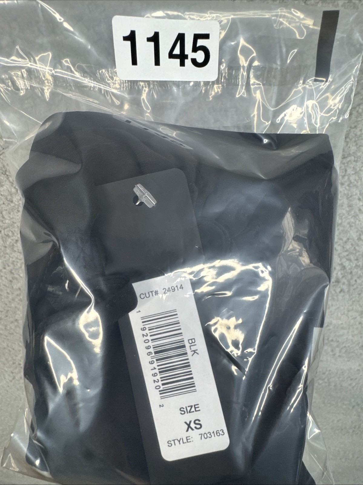 Bebe Halter Neck O-Ring Black Minidress Style# 703163 Women’s XSmall NWT