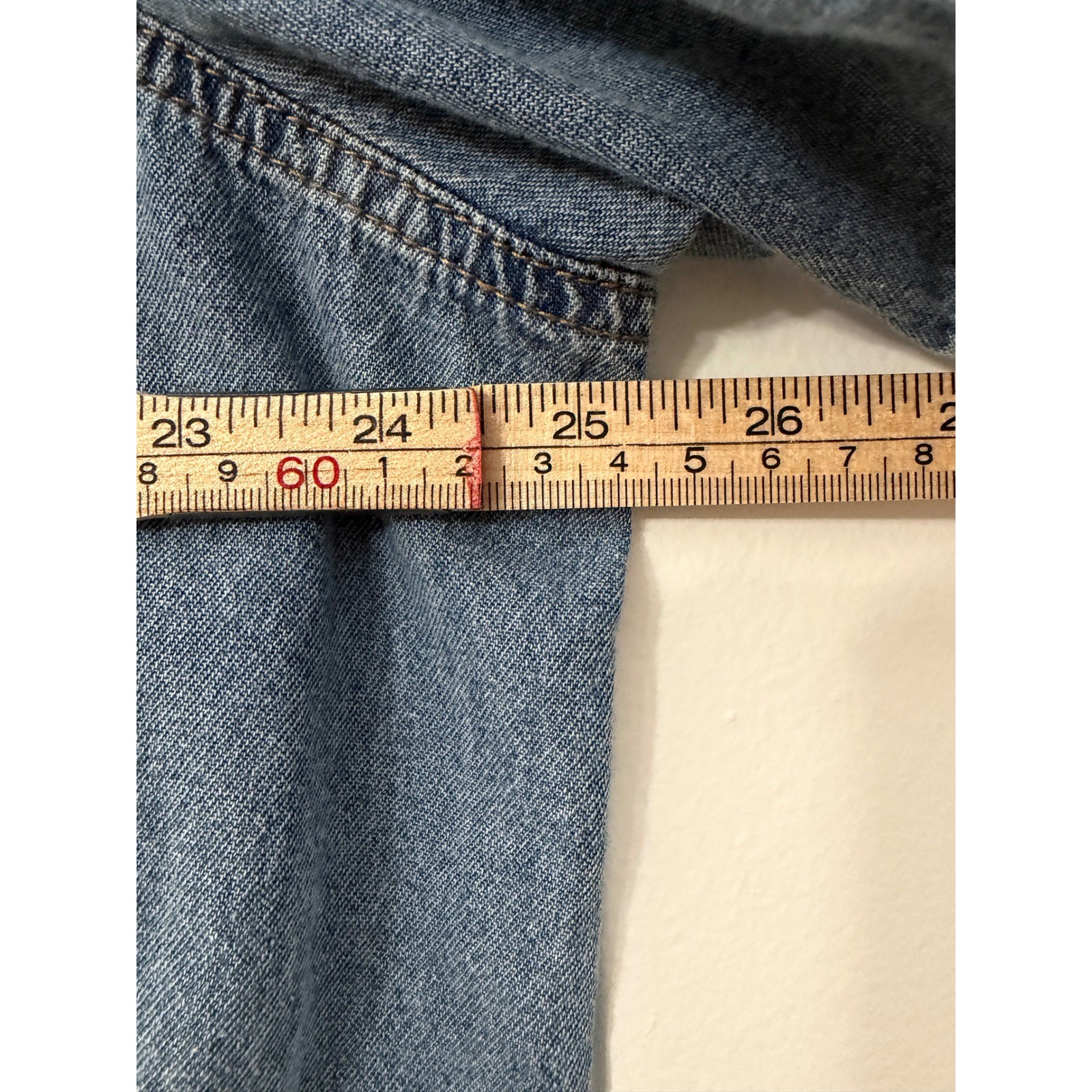 Given Kale | plus size Denim Short Sleeve Button Down Shirt Dress | 3X || Blue|
