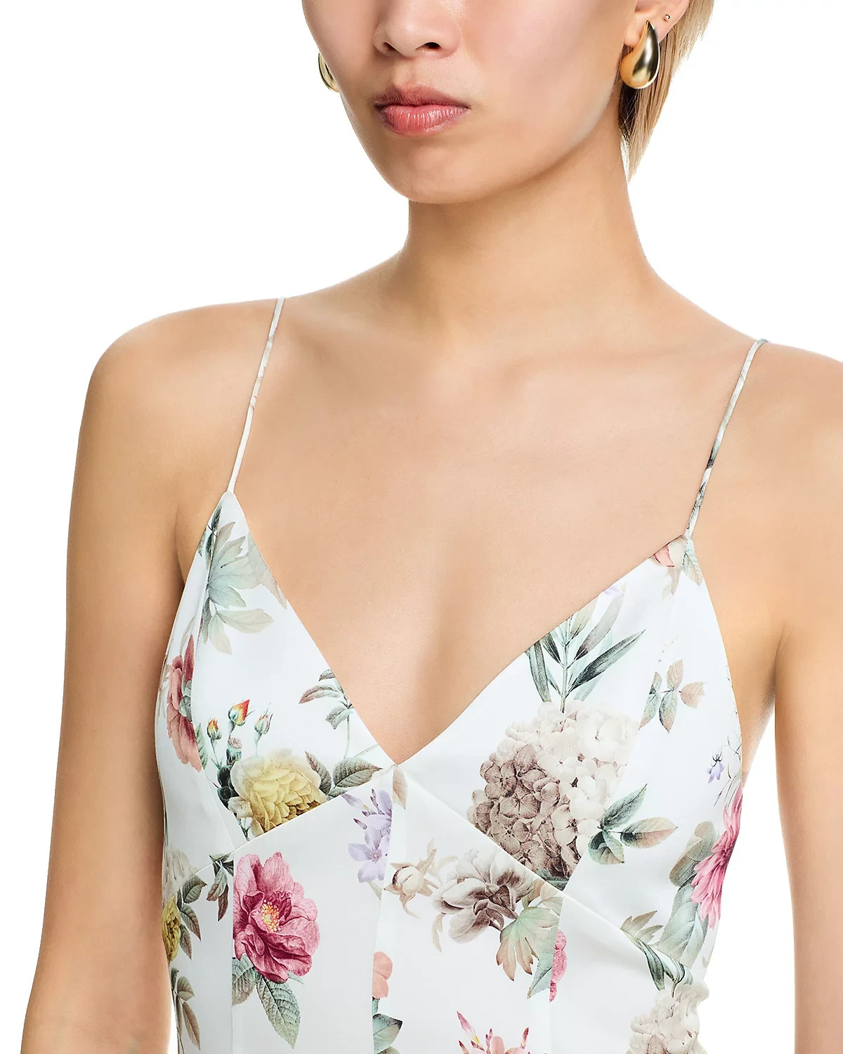 NEW, Alice + Olivia Julietta Slip Mini Dress Multicolor Size 4 #MD2275