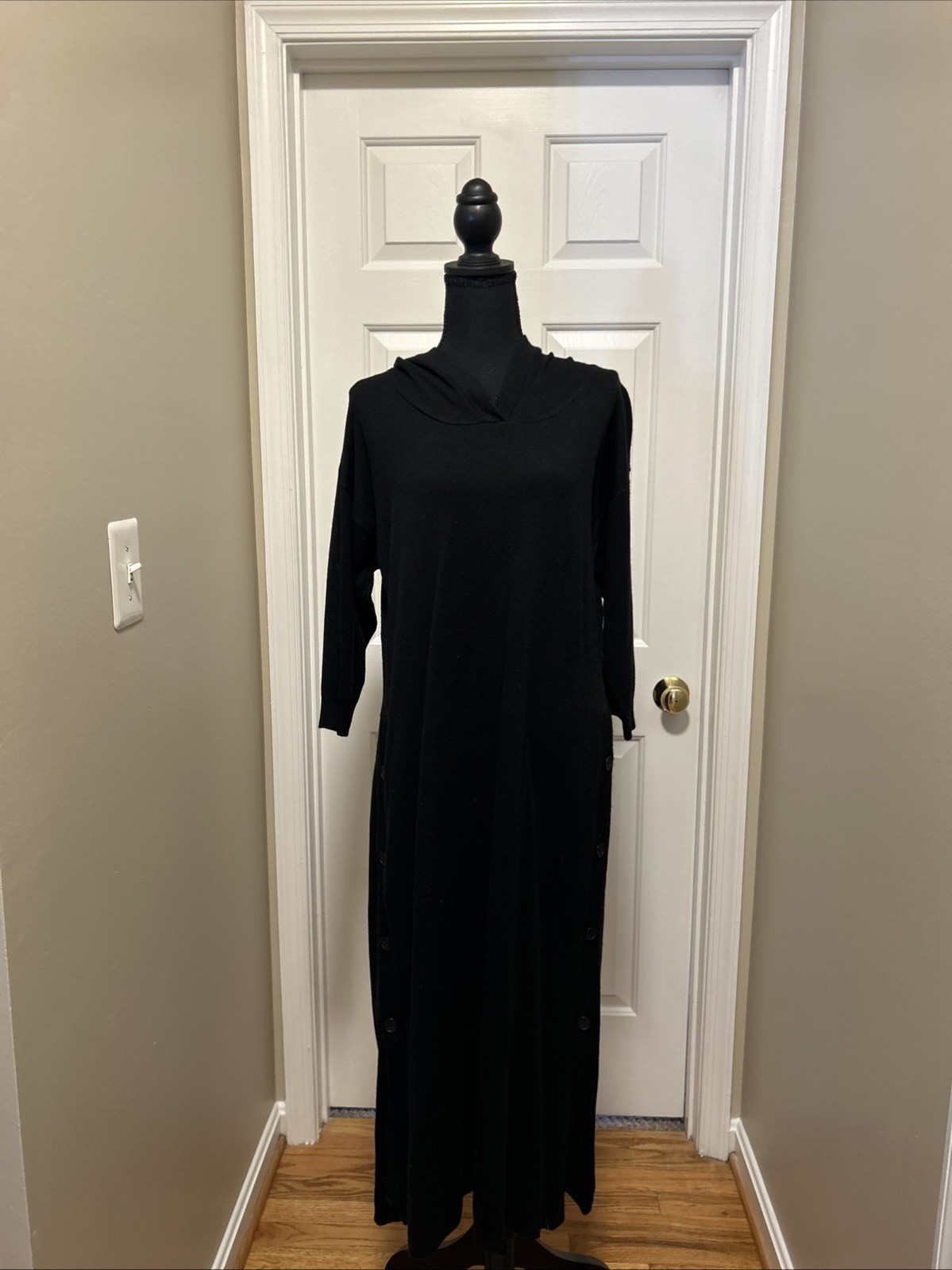 Women’s Soho, New York And Company Lightweight Hooded Sweater Dress Xl￼