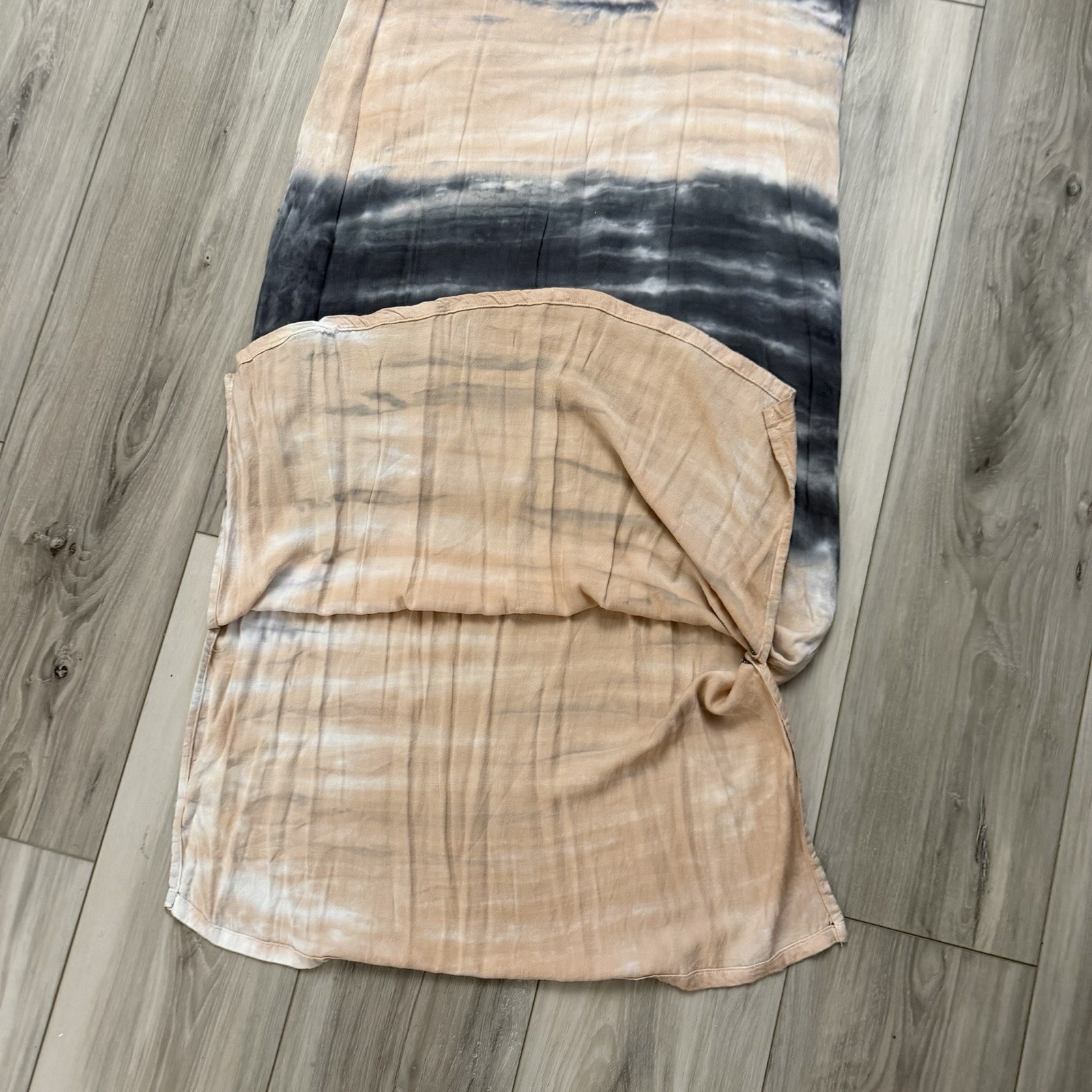 Anthropologie Dolan Left Coast Collection Dress Size S Trina Tie-Dye Midi Knit