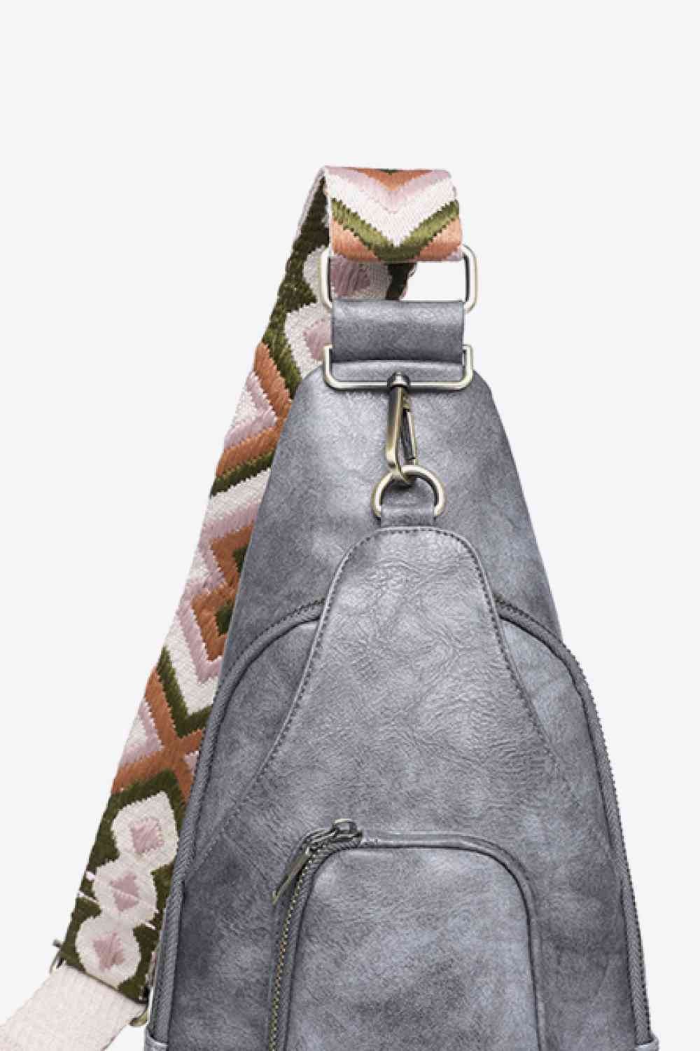 Fetal Leather Sling Bag